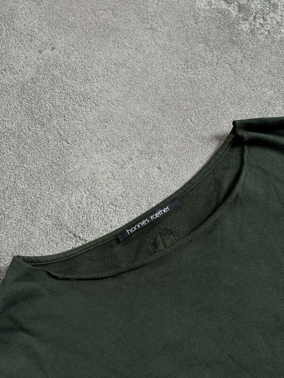 hannes roether Hannes Roether L/size green relaxed oversize long dress 👗 Size L / US 10 / IT 46 - 6 Thumbnail