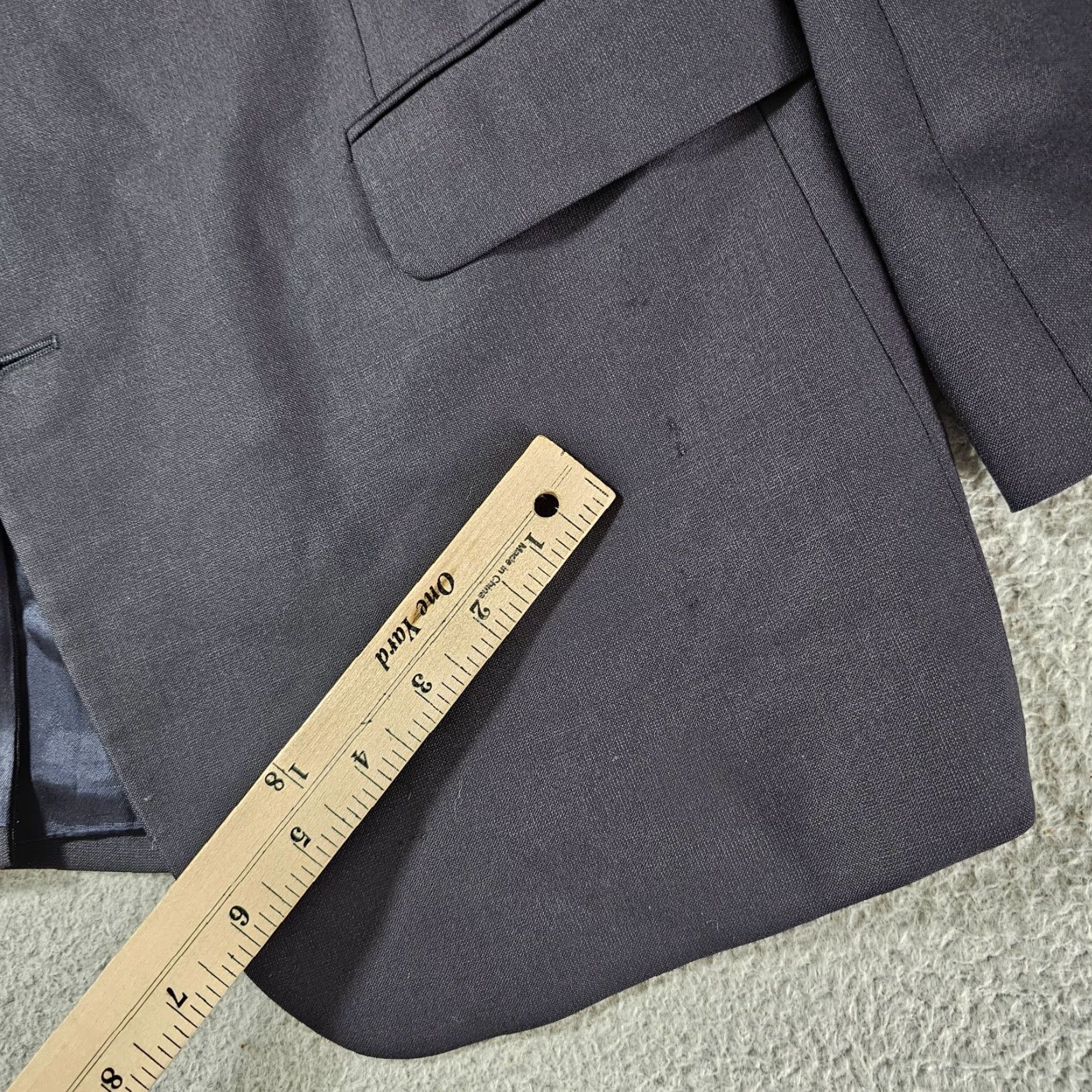 Brooks Brothers Brooks Brothers Blazer Mens 42S Black 346 Wool Stretch Suit Jacket Sports Coat Size 42R - 5 Thumbnail