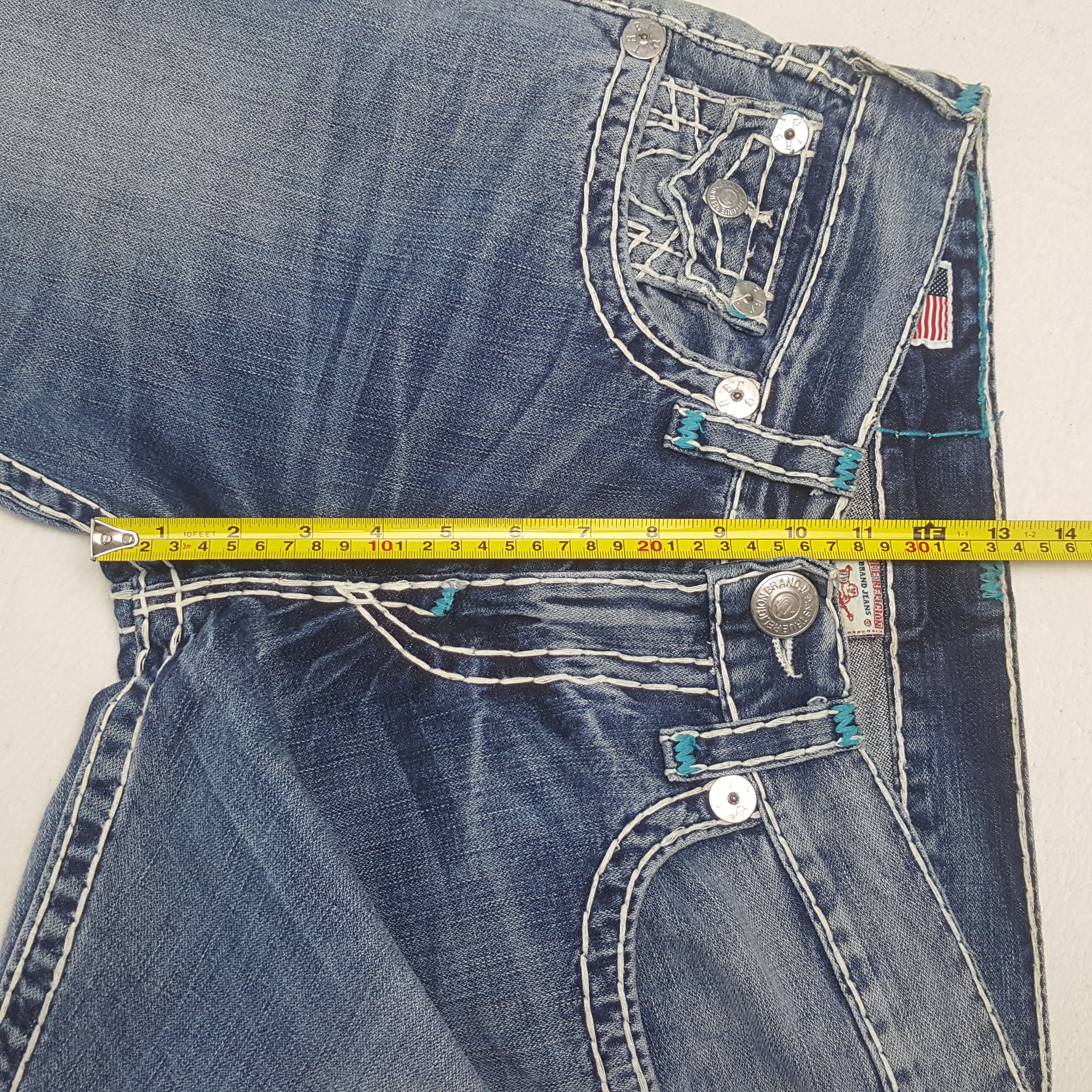 True Religion True Religion Streetwear Fashion Style Jeans C297N10 Size US 31 - 8 Thumbnail