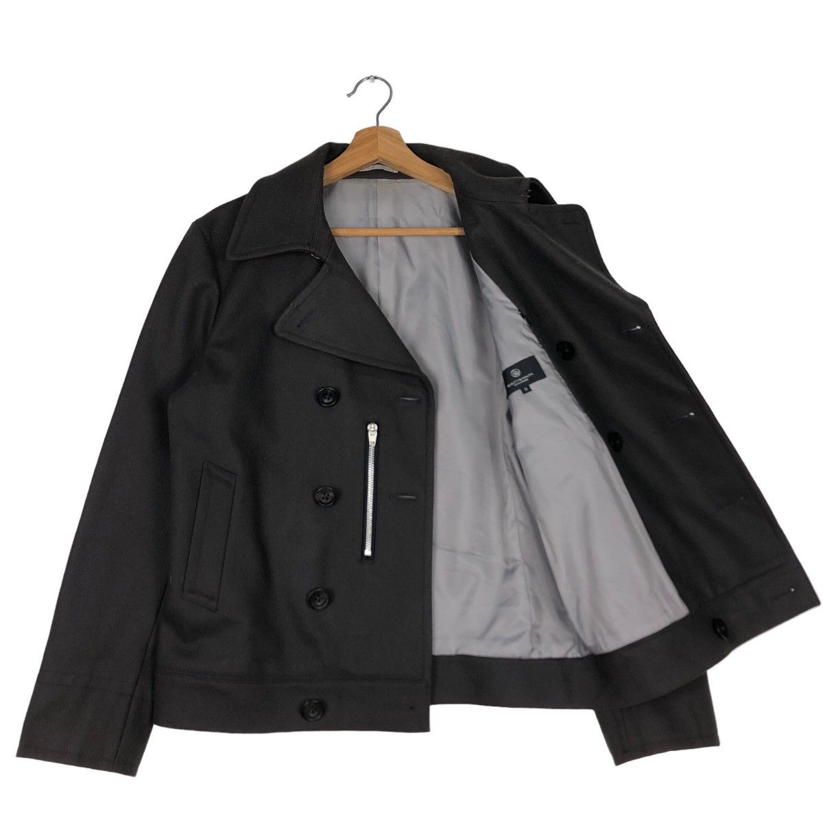 BEAUTY&YOUTH 🔥Vtg Double Breast Wool Jacket Beauty & Youth Issey Miyake Size US M / EU 48-50 / 2 - 9 Thumbnail
