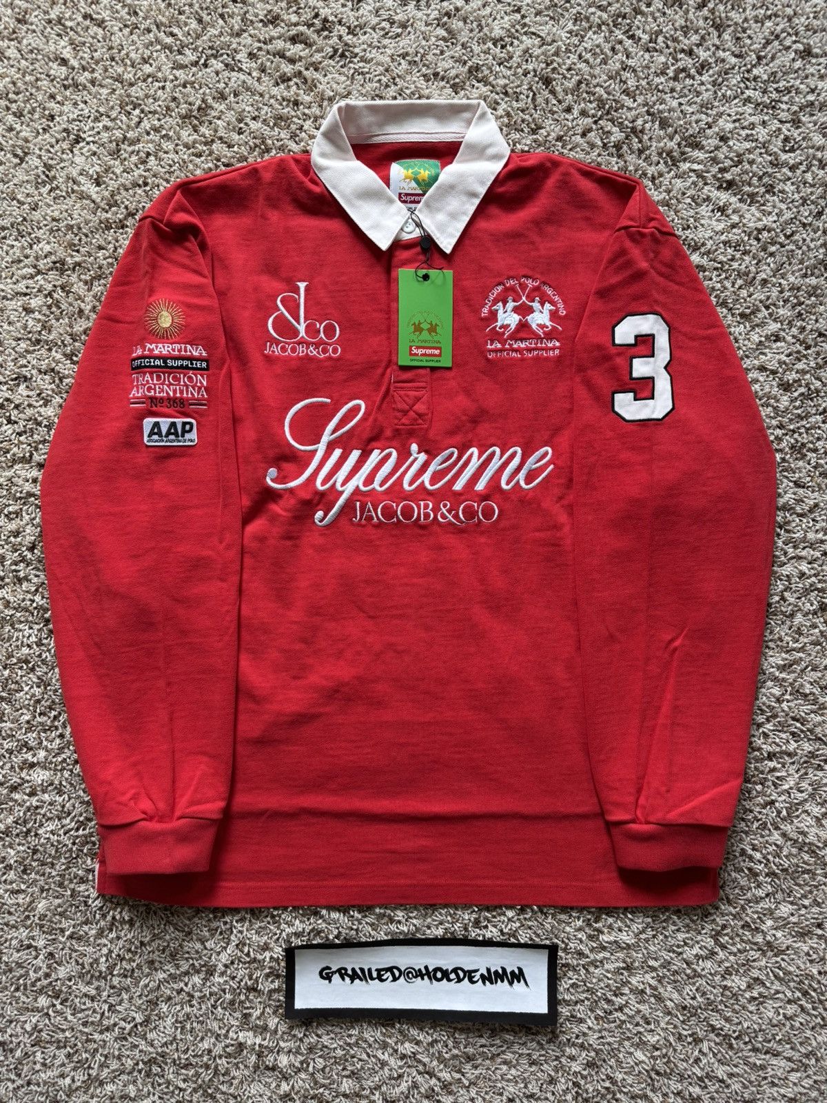 Supreme ROSE RUGBY | Grailed