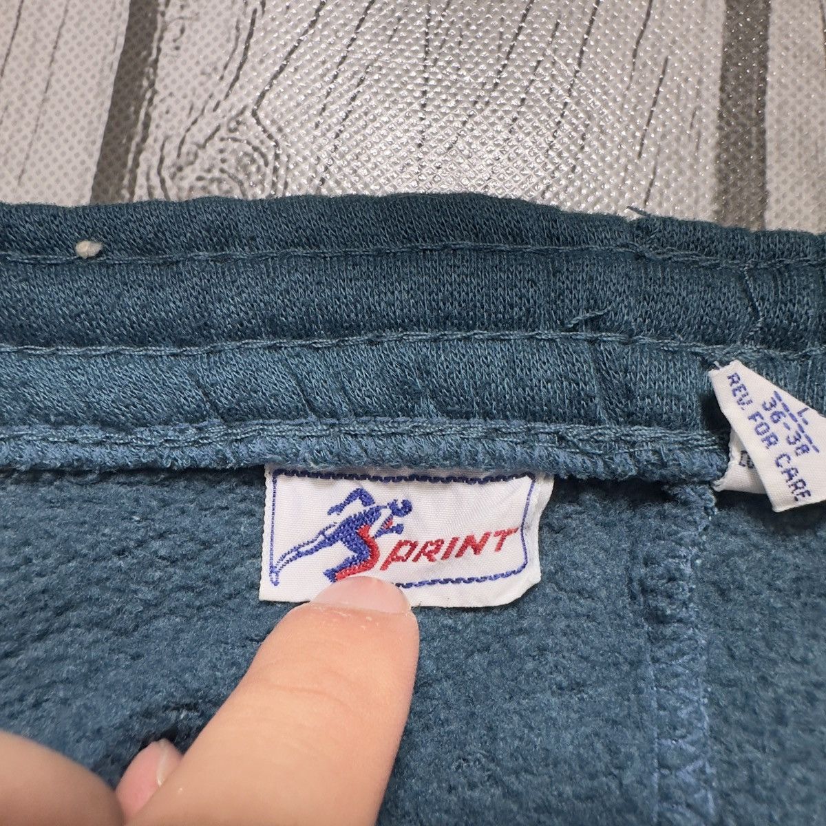 Vintage Vintage Sprint sweatpants Size US 34 / EU 50 - 4 Thumbnail
