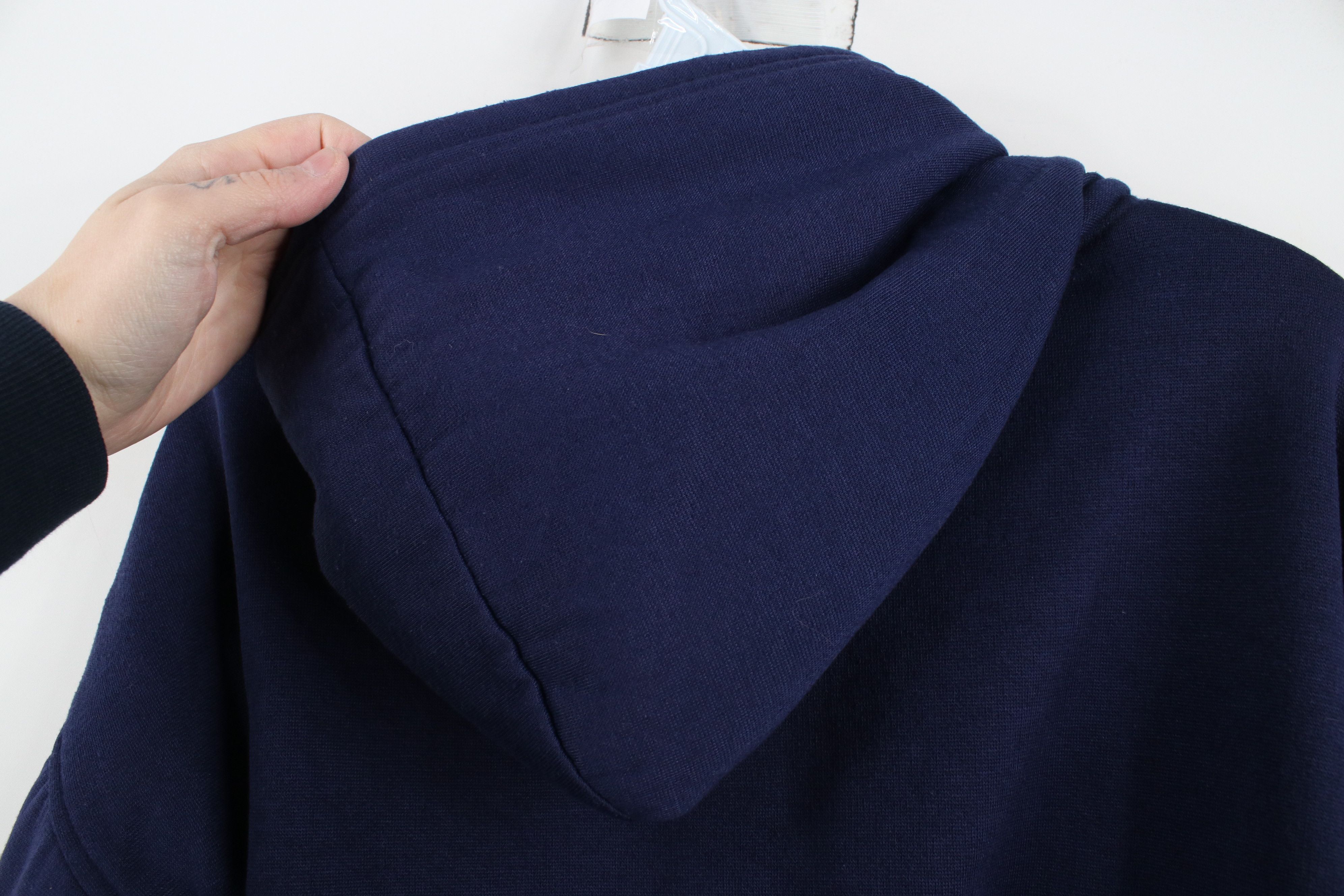 Vintage Vintage 90s Streetwear Double Lined Hoodie Sweatshirt Size US XL / EU 56 / 4 - 9 Thumbnail