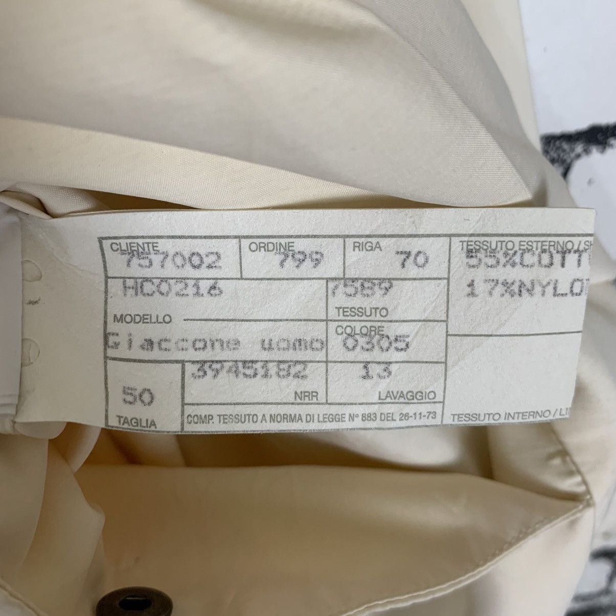Armani Collezioni Armani Collezioni Cotton Polyester Zip Up Jacket Size US M / EU 48-50 / 2 - 17 Thumbnail
