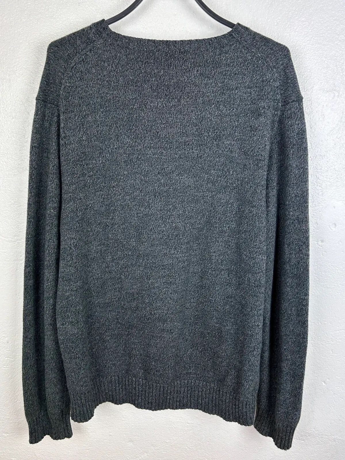 Polo Ralph Lauren Polo By Ralph Lauren Dark Grey Knitwear Heavy Sweater Size US L / EU 52-54 / 3 - 5 Thumbnail