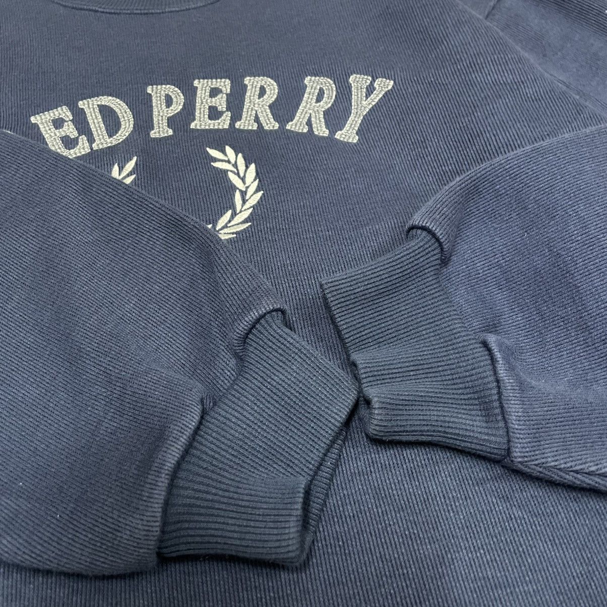 Fred Perry 🔥Fred Perry Embroidered Spellout Crewneck Sweatshirfs Size US M / EU 48-50 / 2 - 6 Thumbnail