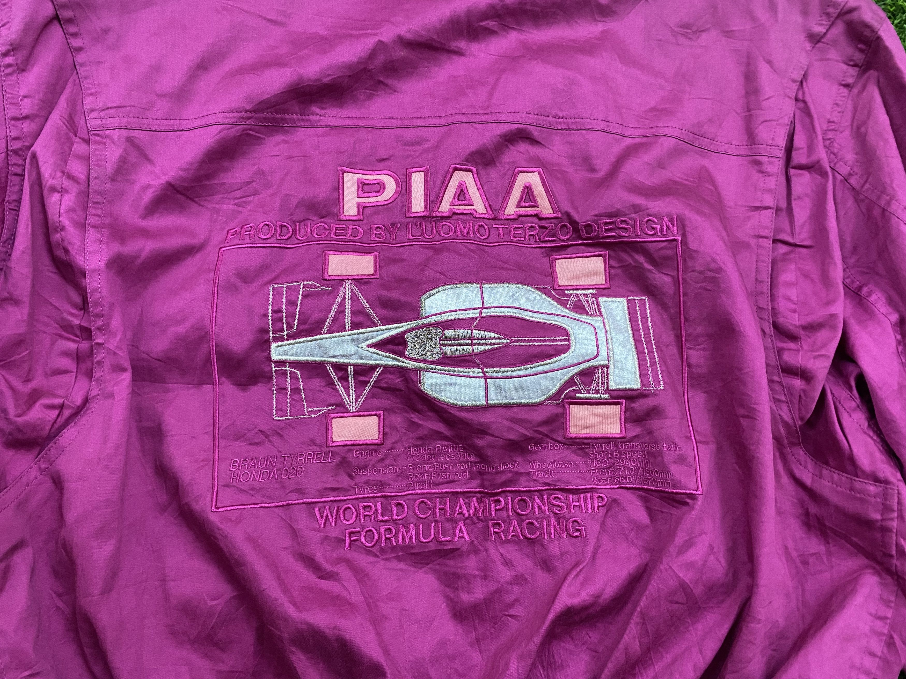 Formula 1 × Vintage Vintage Piaa World Championshp Formula Racing Bomber Jacket Size US S / EU 44-46 / 1 - 3 Thumbnail