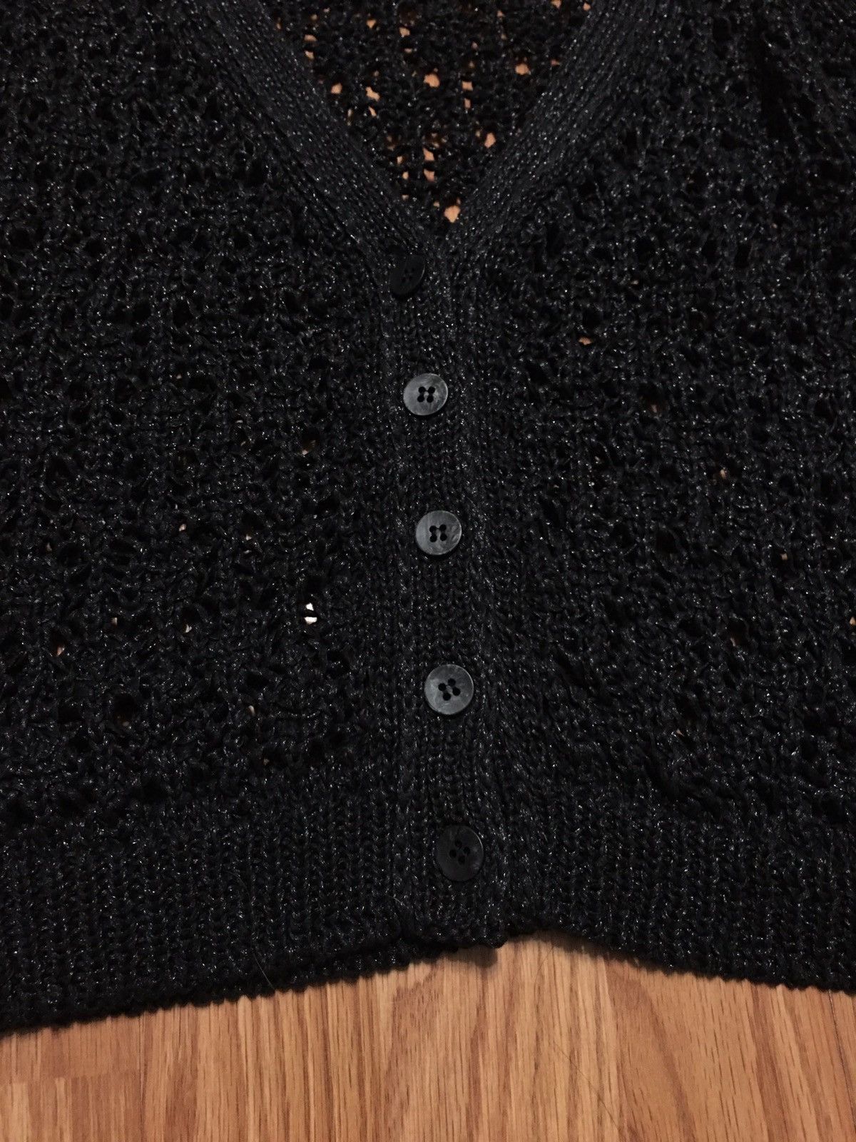 MAX&Co. Max & Co by Max Mara Black Knit Cardigan Size M Size M / US 6-8 / IT 42-44 - 9 Thumbnail