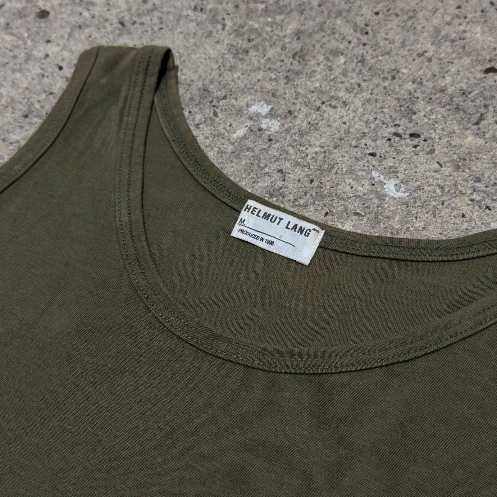 Helmut Lang F/W 1996 Helmut Lang sequined military tank top Size L / US 10 / IT 46 - 3 Thumbnail