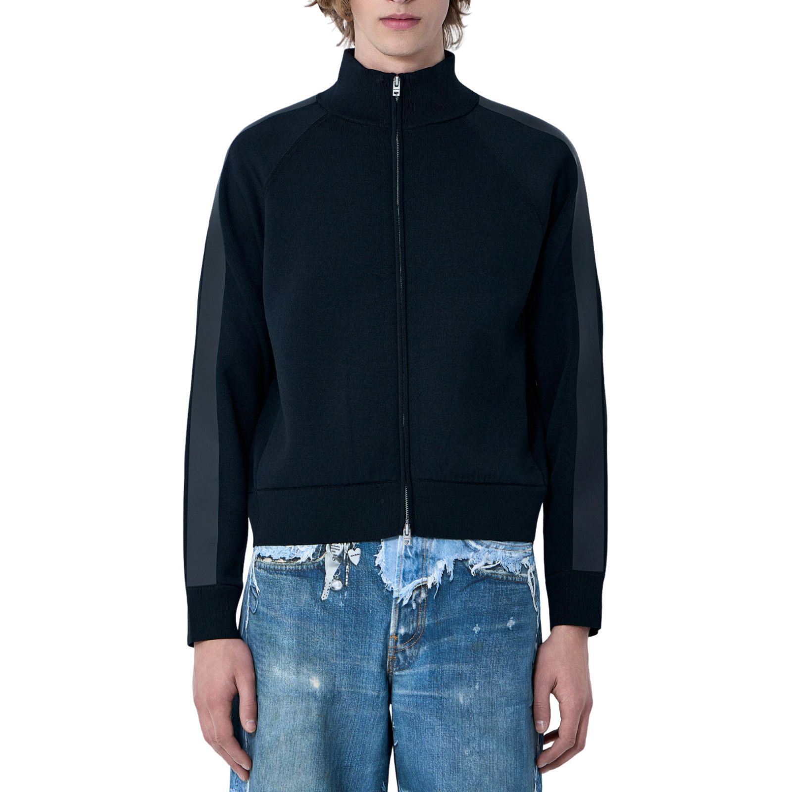 Acne Studios ACNE STUDIOS Black Cardigan New (Men's size:M;) Size US M / EU 48-50 / 2 - 1 Thumbnail