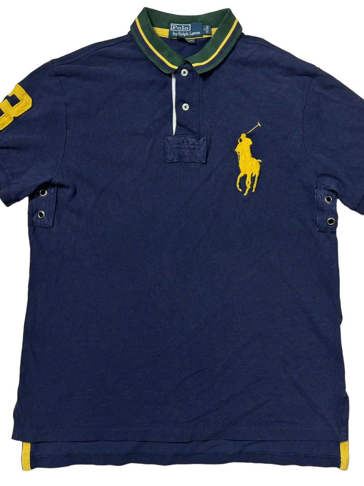 Polo Ralph Lauren × Vintage Polo Ralph Lauren Chief Keef Big Pony No 3 Size US M / EU 48-50 / 2 - 2 Thumbnail