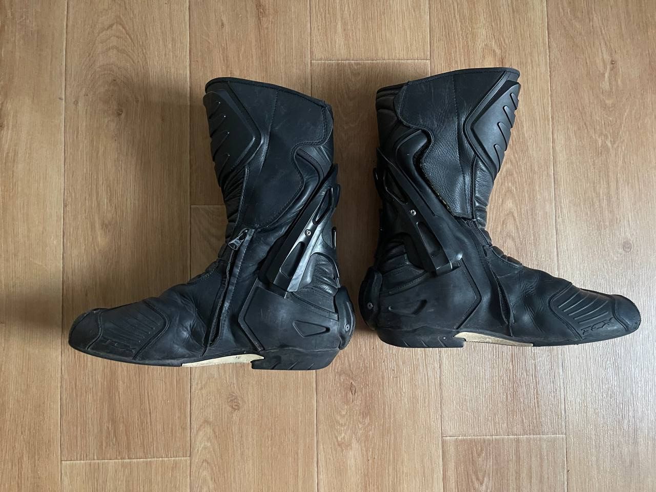 Vintage Men's Motocross Boots Black Leather TCX Size US 13 / EU 46 - 3 Thumbnail