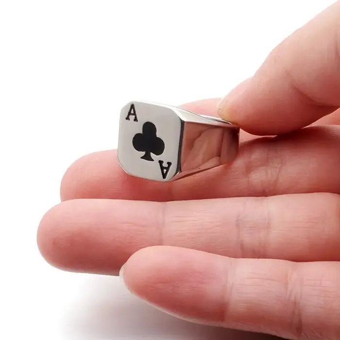 Jewelry Letter A Ring Jewelry Gifts Size ONE SIZE - 1 Thumbnail