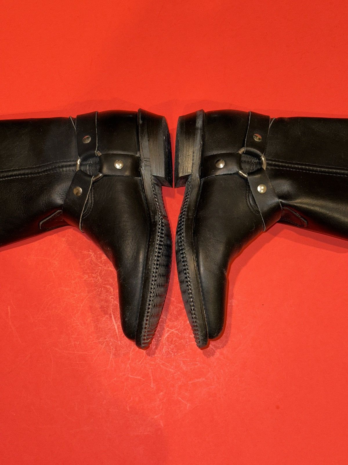 Harley Davidson VTG Y2K Harley Davidson Oil Resistant Leather Cowboy Boots Size US 6 / IT 36 - 3 Thumbnail