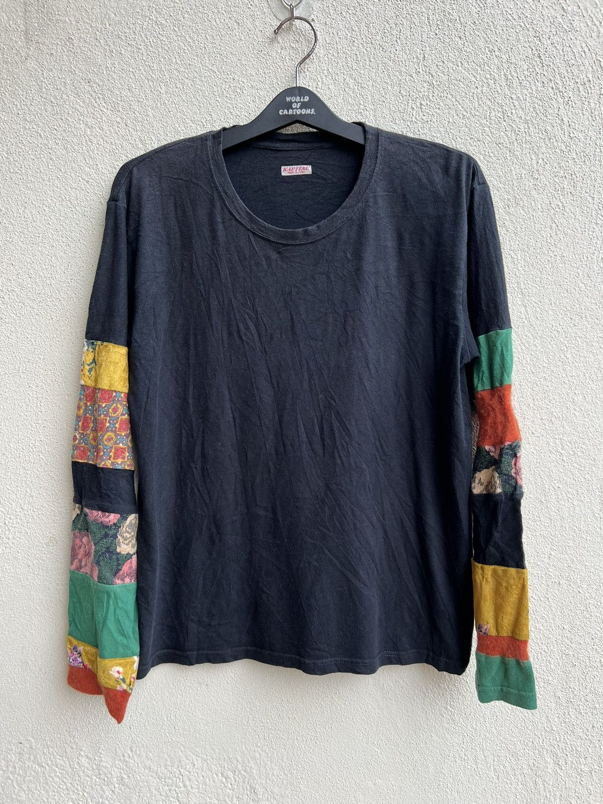 Kapital Kapital Japan Patchwork Long Sleeves t shirt Size US M / EU 48-50 / 2 - 6 Thumbnail