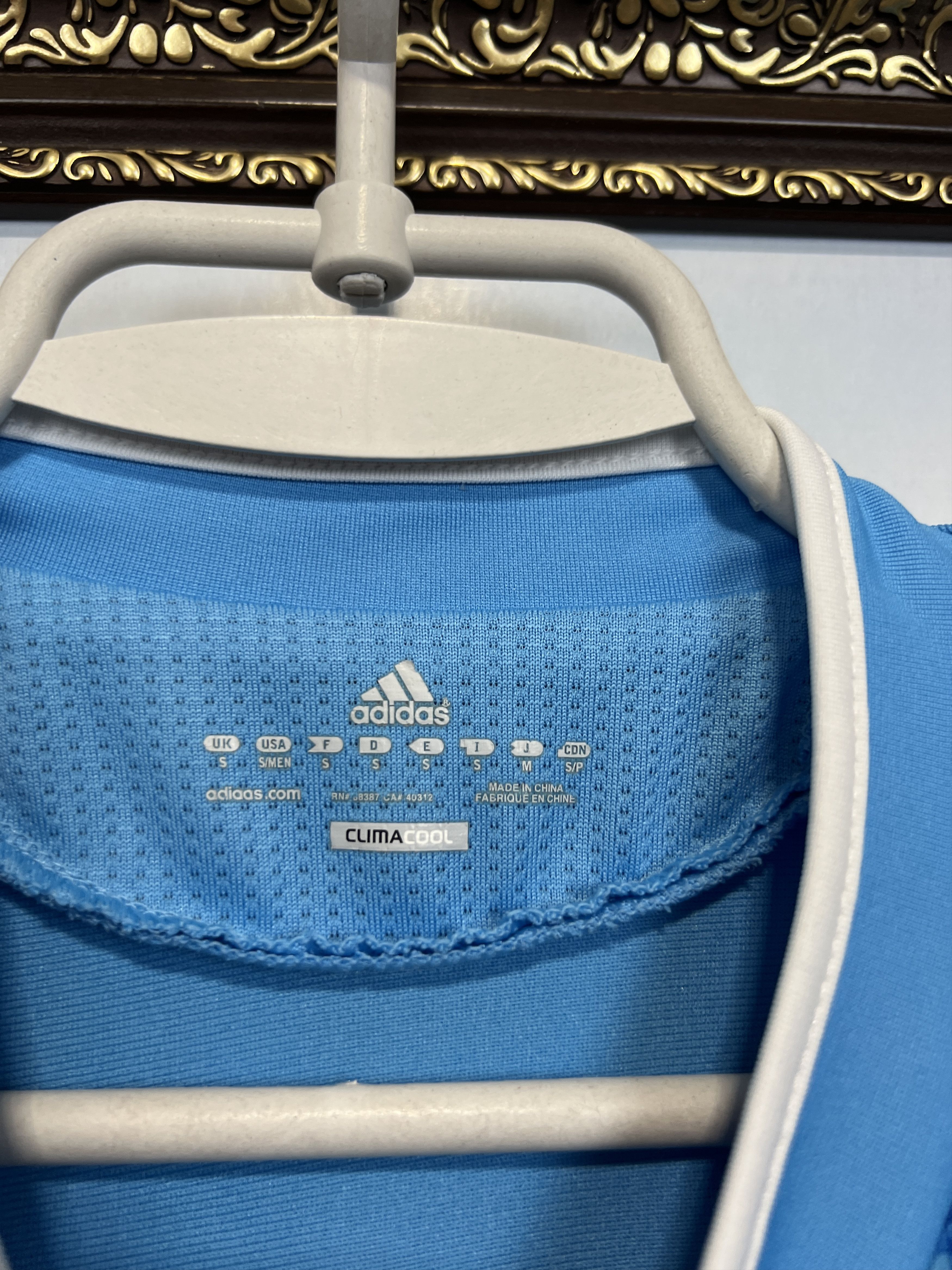 Adidas Marseille Away football shirt 2010 Soccer Jersey Trikot Size US S / EU 44-46 / 1 - 6 Thumbnail