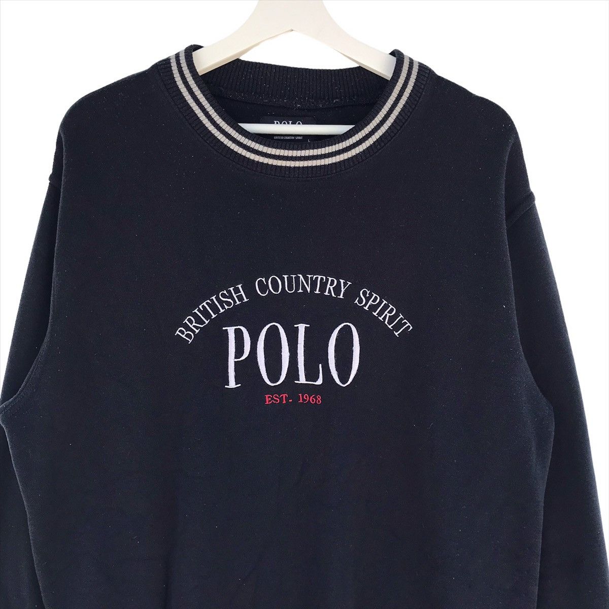 Japanese Brand × Vintage Polo british country spirit crewneck sweatshirr Size US L / EU 52-54 / 3 - 2 Thumbnail