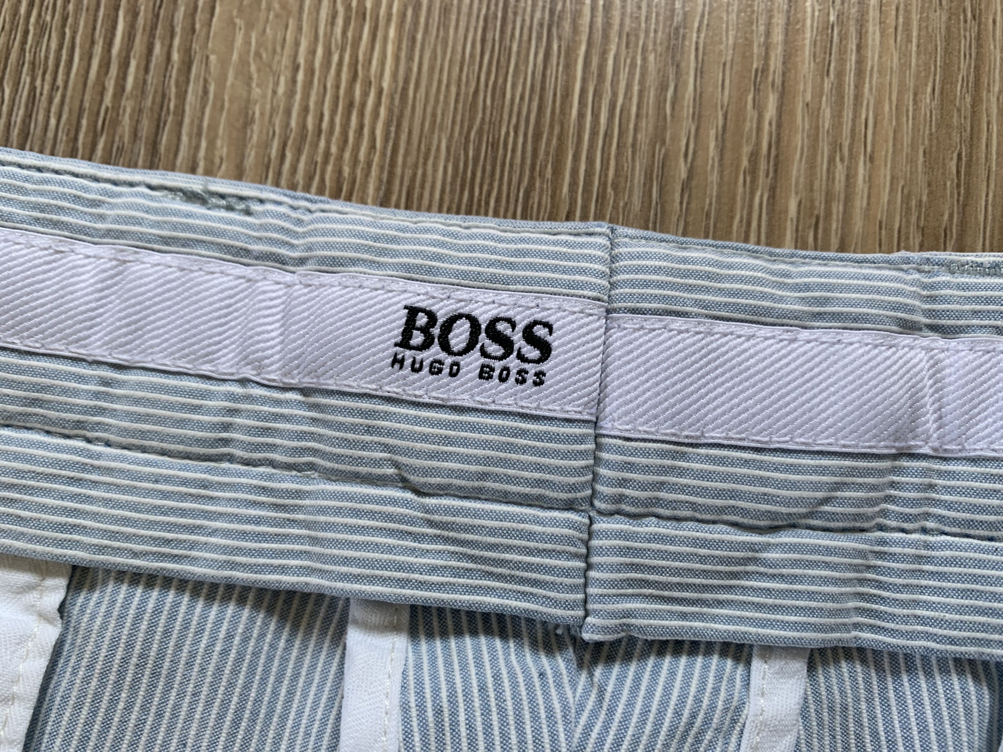 Designer × Hugo Boss × Vintage Hugo Boss Vintage Stripe Casual Pants Size US 34 / EU 50 - 6 Thumbnail