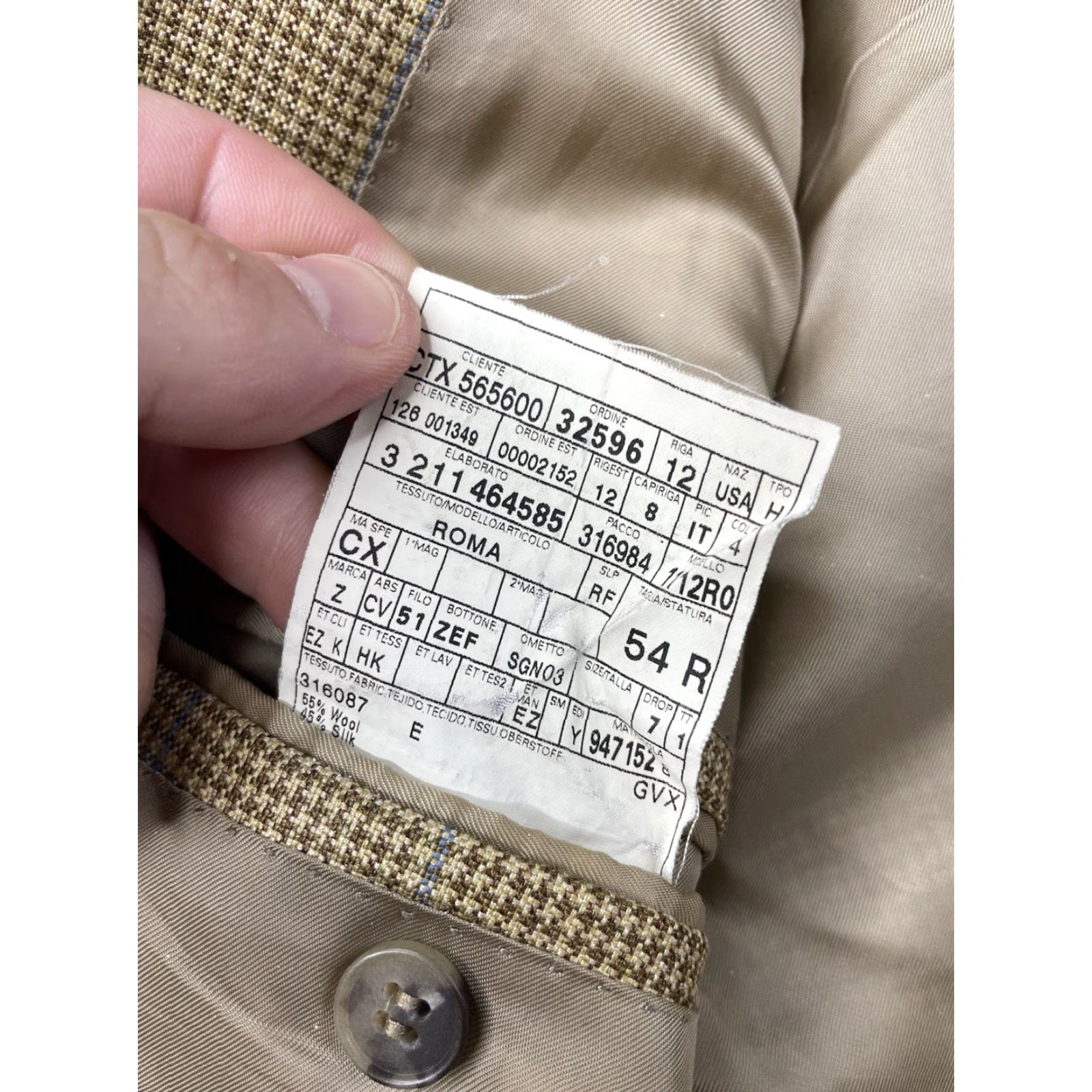 Ermenegildo Zegna Ermenegildo Zegna Blazer Shirt? Size 44R - 4 Thumbnail