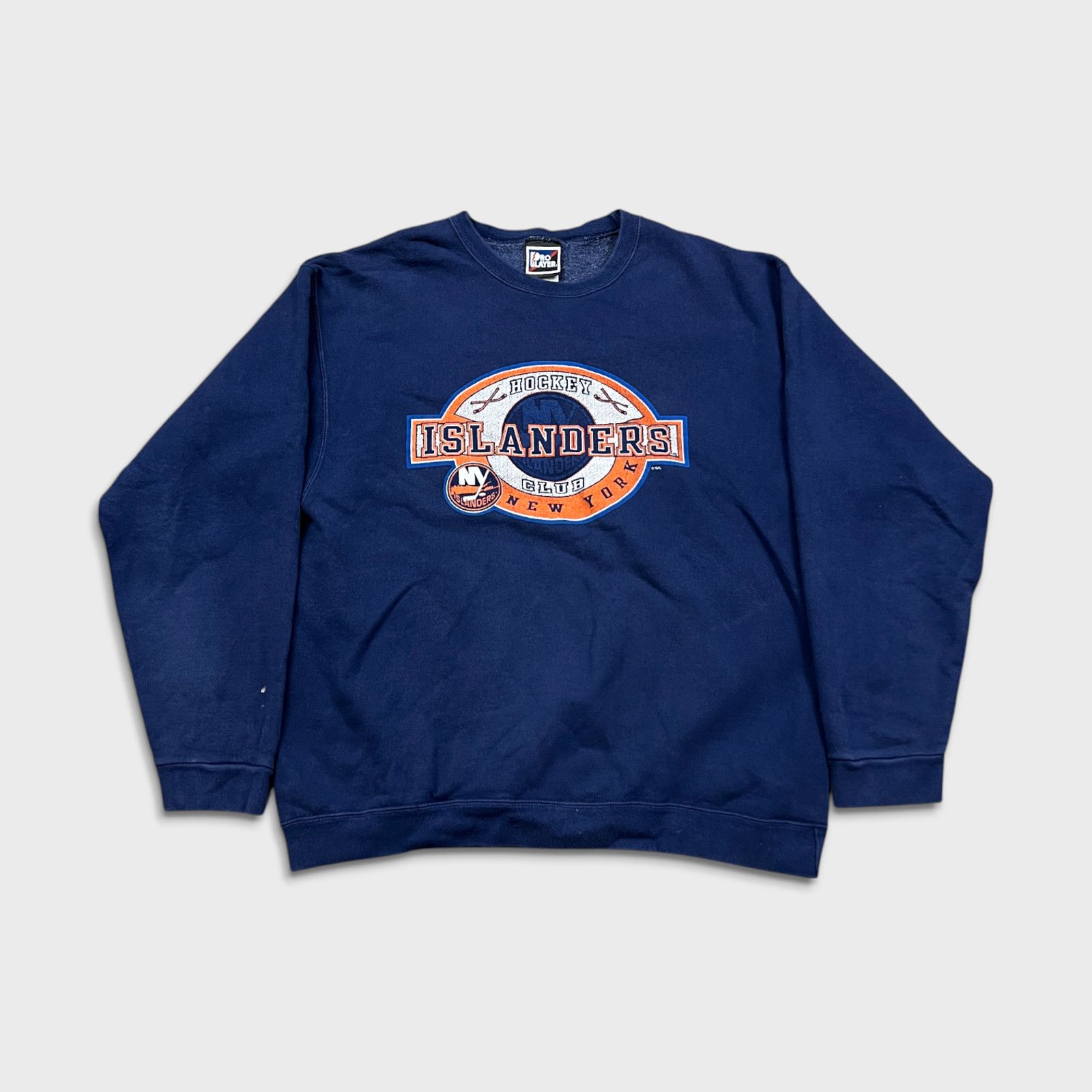 NHL × Pro Player × Vintage Pro Player New York Islanders Sweatshirt XL NHL Hockey 90s Size US XL / EU 56 / 4 - 1 Thumbnail