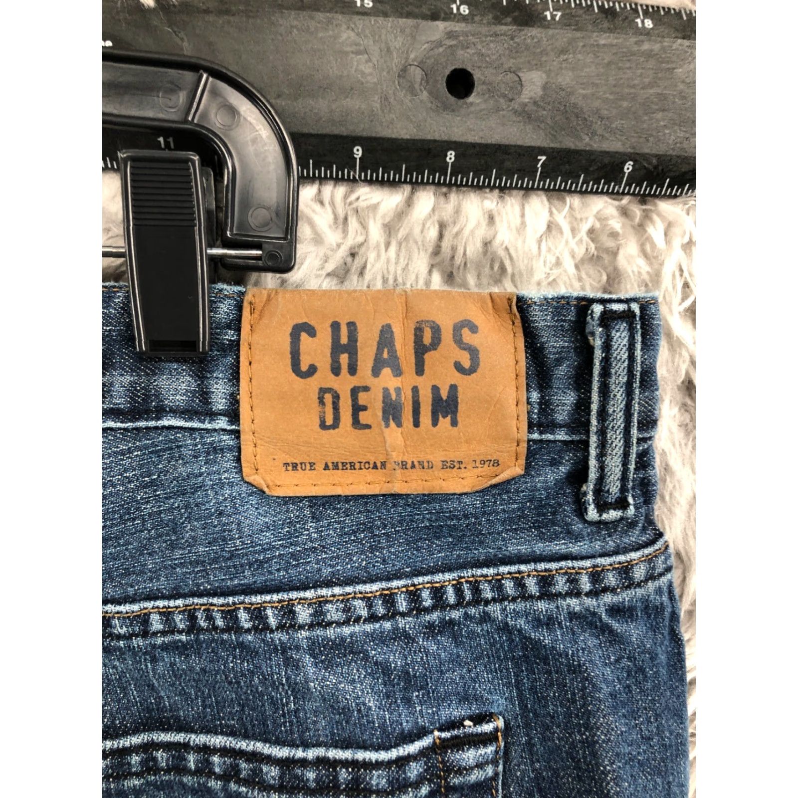 Chaps Chaps Jeans Main Selling Point: Chaps Straight Jeans Mens Size 40x30 Mid Rise Medium Wash Blue Regular Size US 40 / EU 56 - 6 Thumbnail