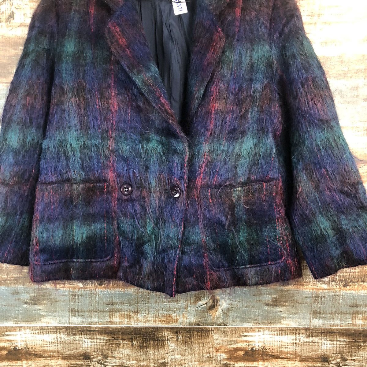 Japanese Brand Drexxon Mohair Wool Blazzer jacket #A2371 Size US M / EU 48-50 / 2 - 3 Thumbnail