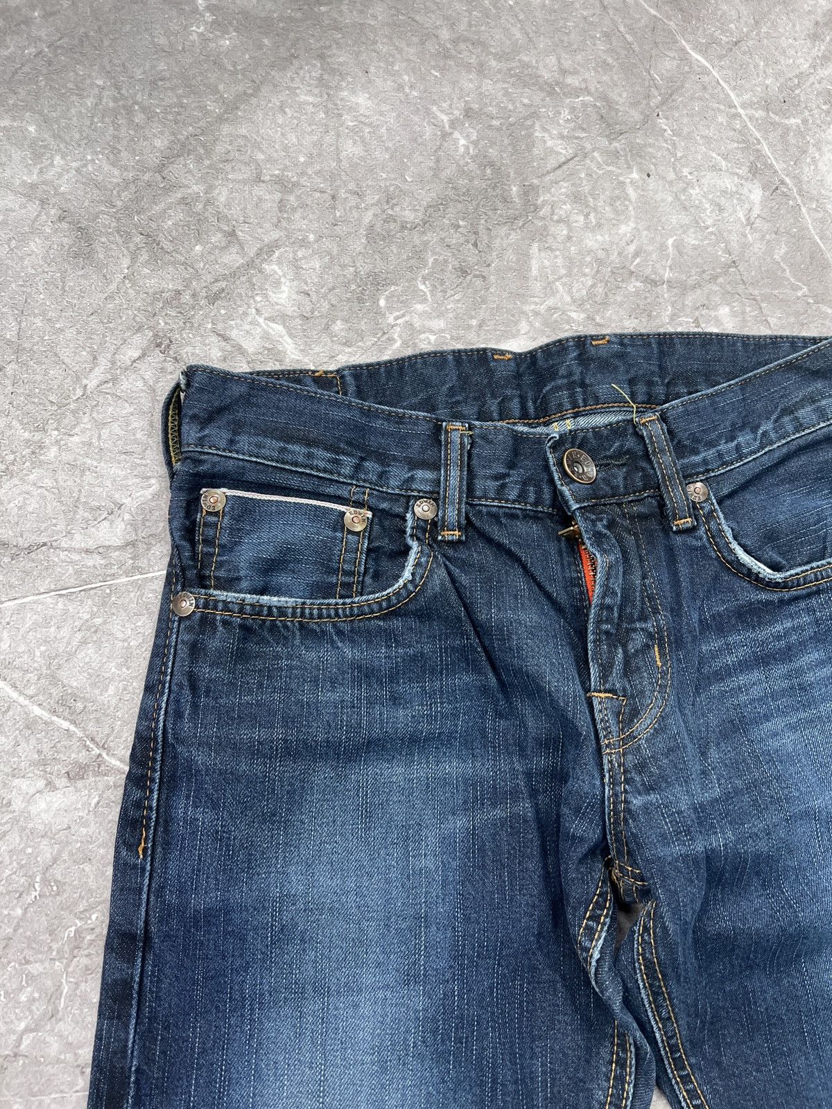 Denime × Edwin × Salvage EDWIN SK505 SELVAGE DENIM SIZE 28x32 Size US 28 / EU 44 - 4 Thumbnail