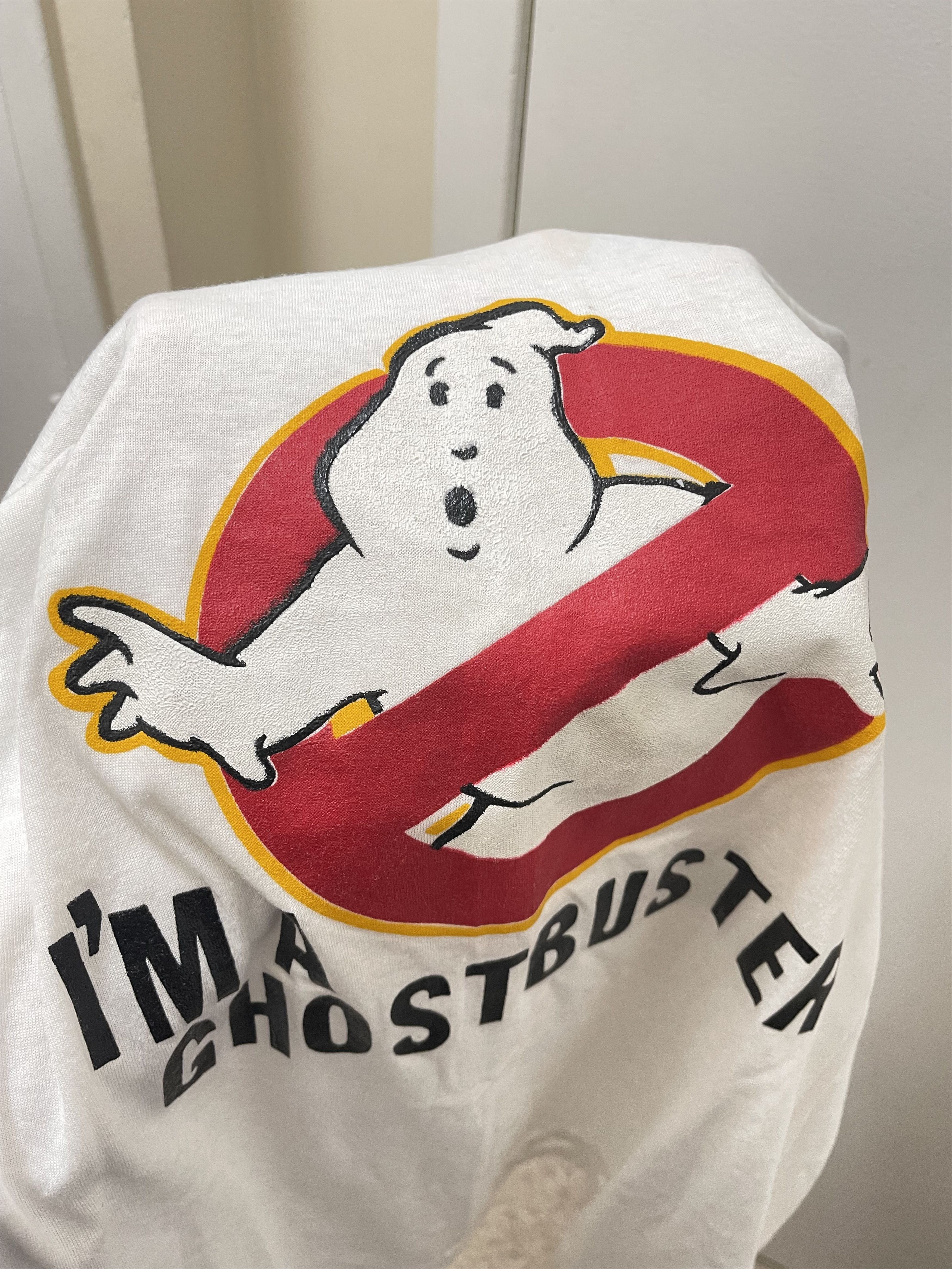 Vintage Vintage 1980s Ghostbusters 50 cotton poly Tee Halloween Size US XL / EU 56 / 4 - 20 Thumbnail