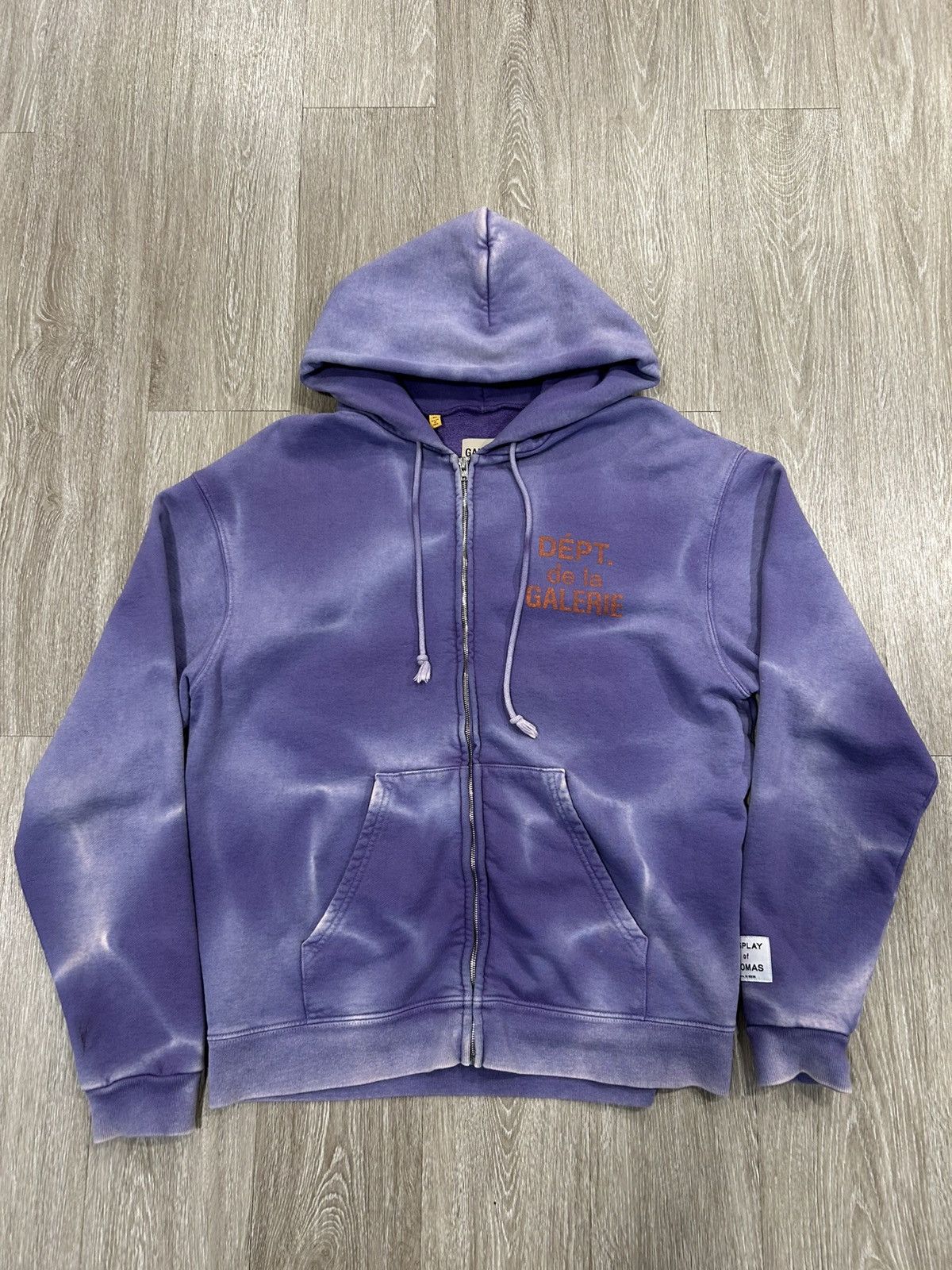 Gallery Dept. Gallery Dept. French Zip Hoodie Purple Size US M / EU 48-50 / 2 - 1 Thumbnail