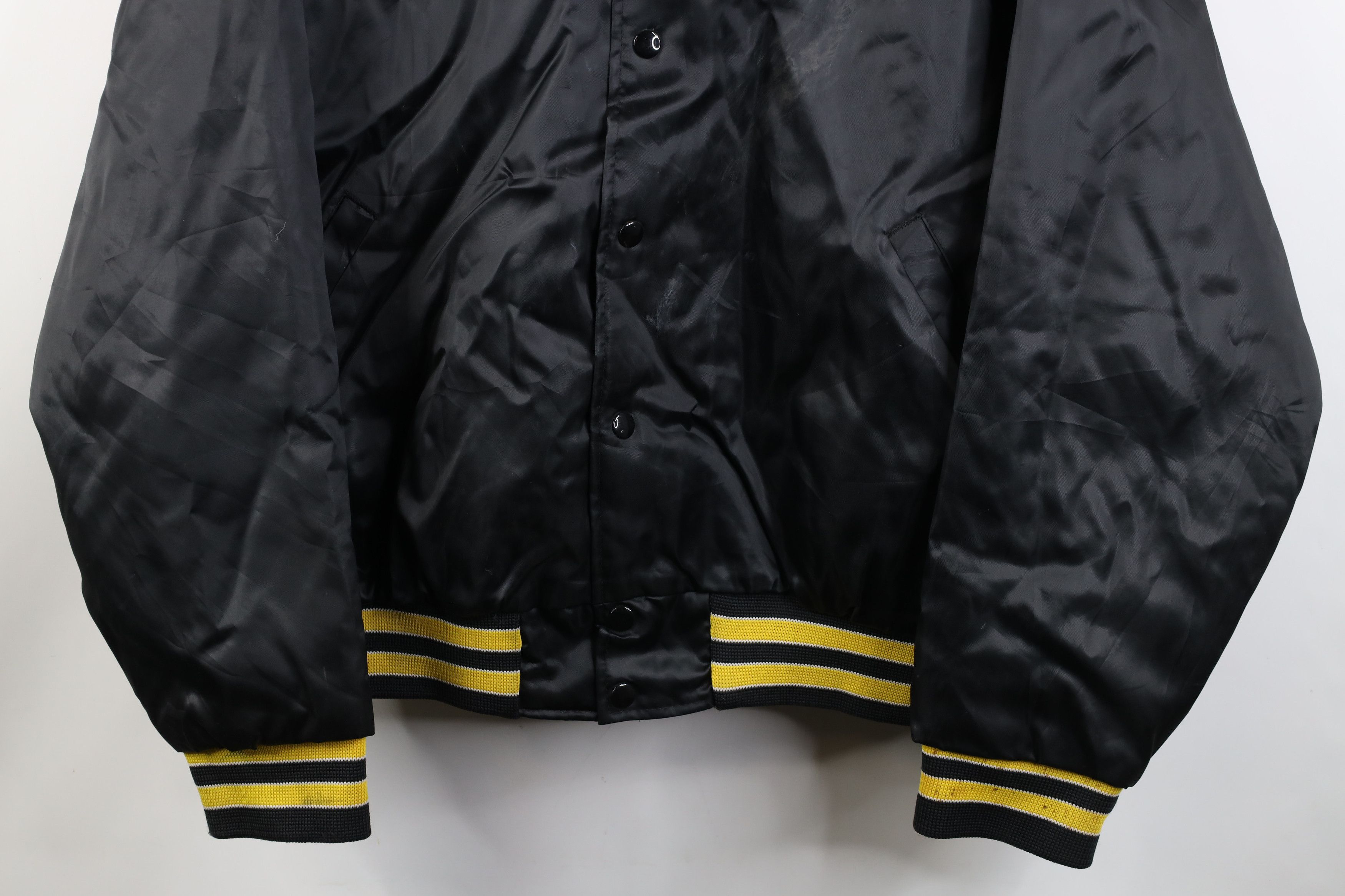 Vintage Vintage 70s Nuclear Power Station Security Satin Jacket USA Size US XL / EU 56 / 4 - 3 Thumbnail