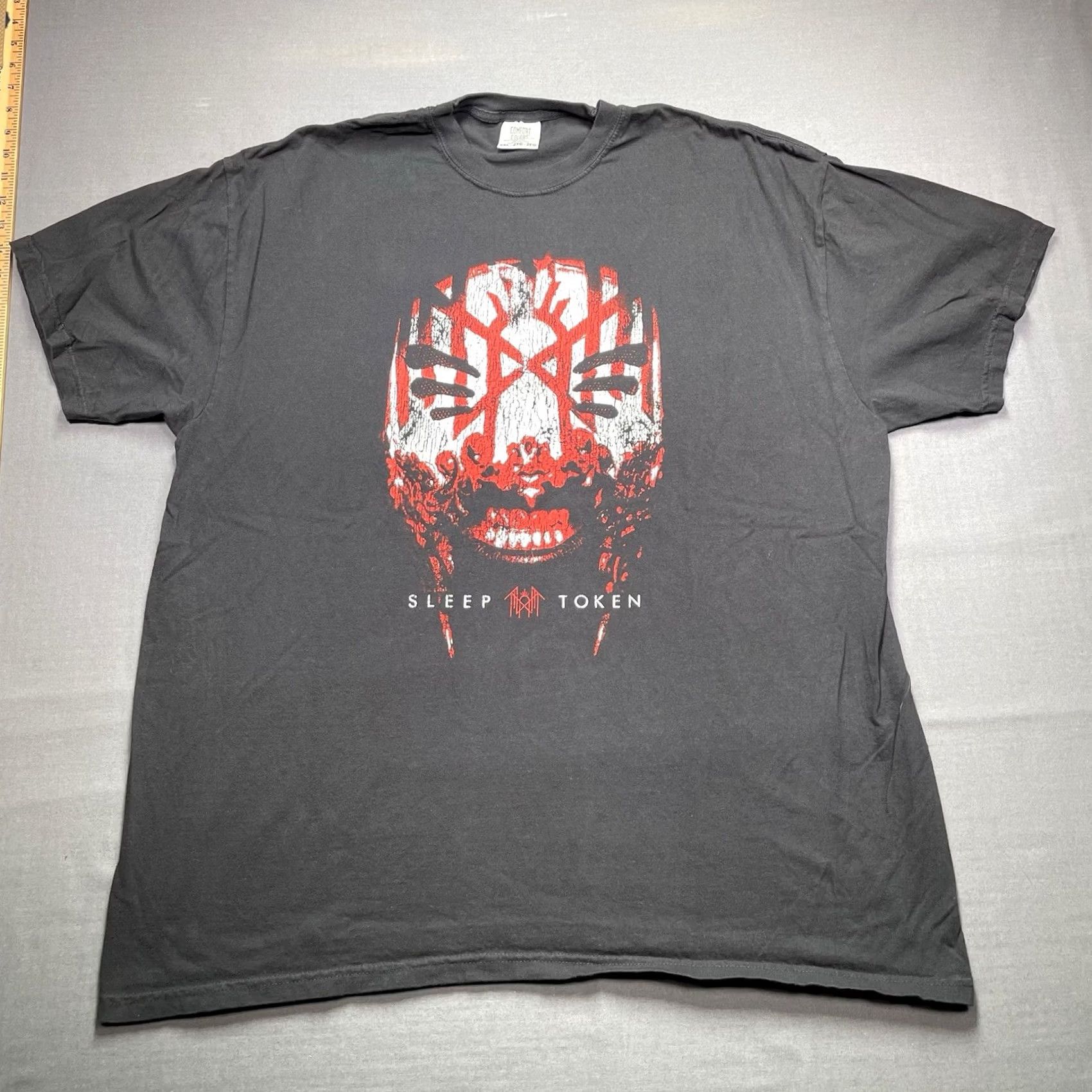 Vintage Sleep Token Shirt Mens 2XL Black Graphic Print Crew Neck T-Shirt Band Gothic Snake Vessel Size US XXL / EU 58 / 5 - 3 Thumbnail