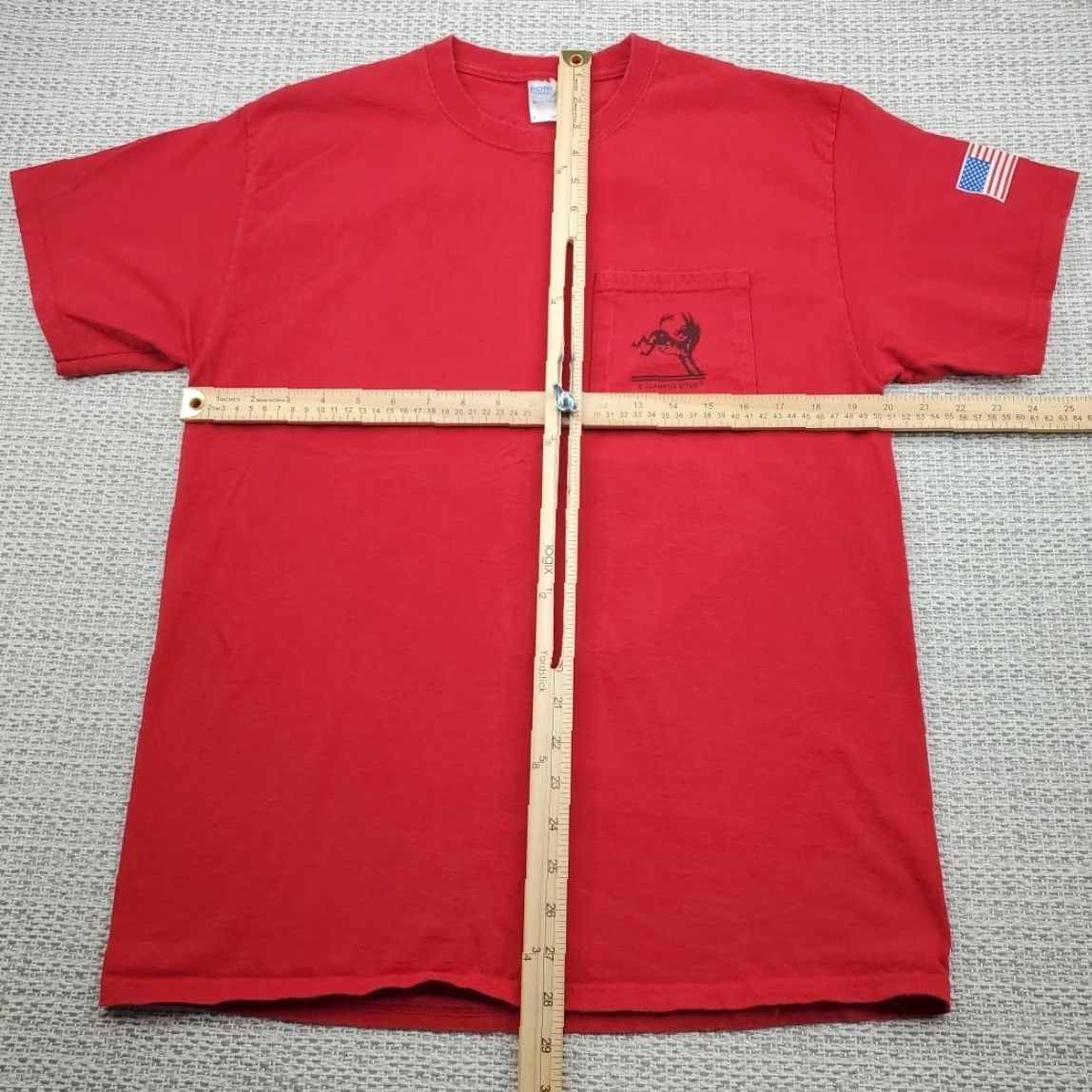 Port & Company VINTAGE Billy Holcomb ECV Fall Campout 2017 T-Shirt Adult L Marching To Camp Cady Shirt Mens Size US L / EU 52-54 / 3 - 7 Thumbnail