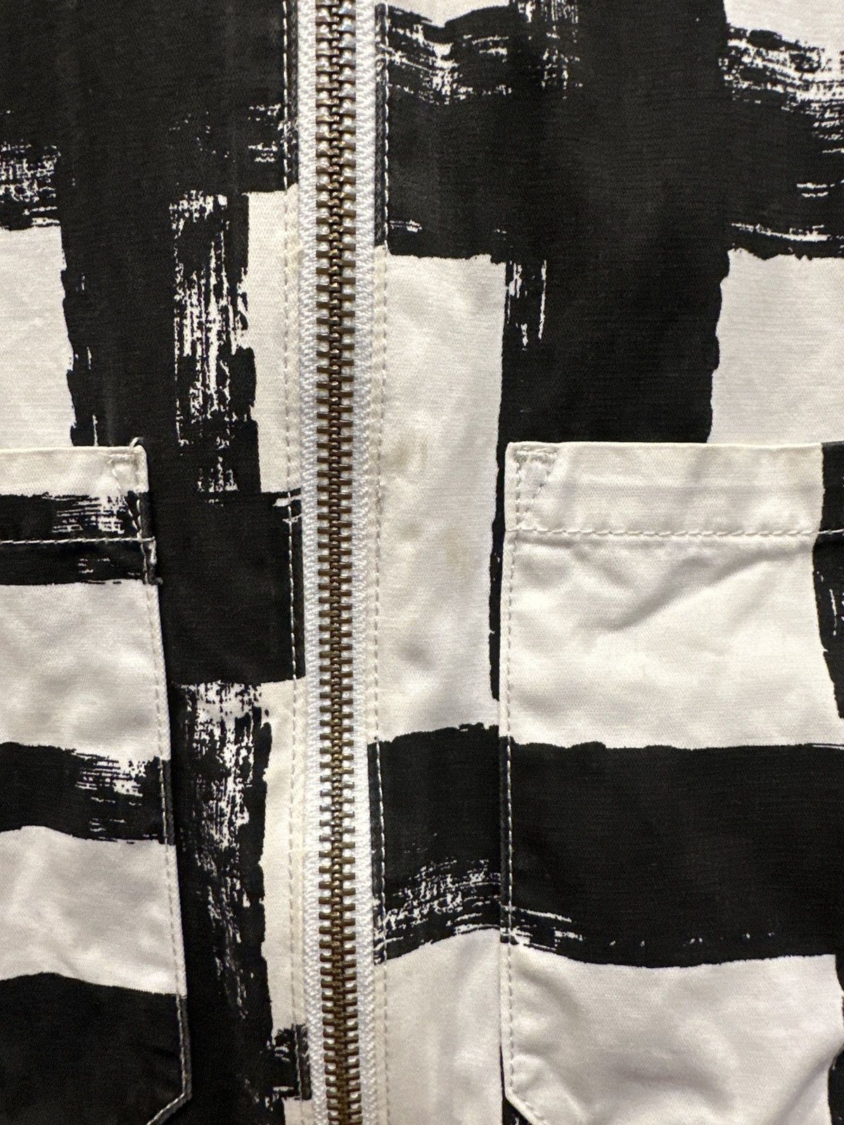 Other Paintbrush Grid Cotton Jacket W Quilted Lining Size US S / EU 44-46 / 1 - 13 Thumbnail