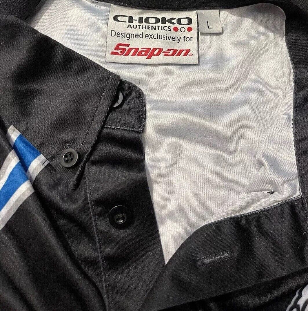 Vintage Choko Authentics Snap On Tools Shirt Men’s All Over Print Size US L / EU 52-54 / 3 - 7 Thumbnail