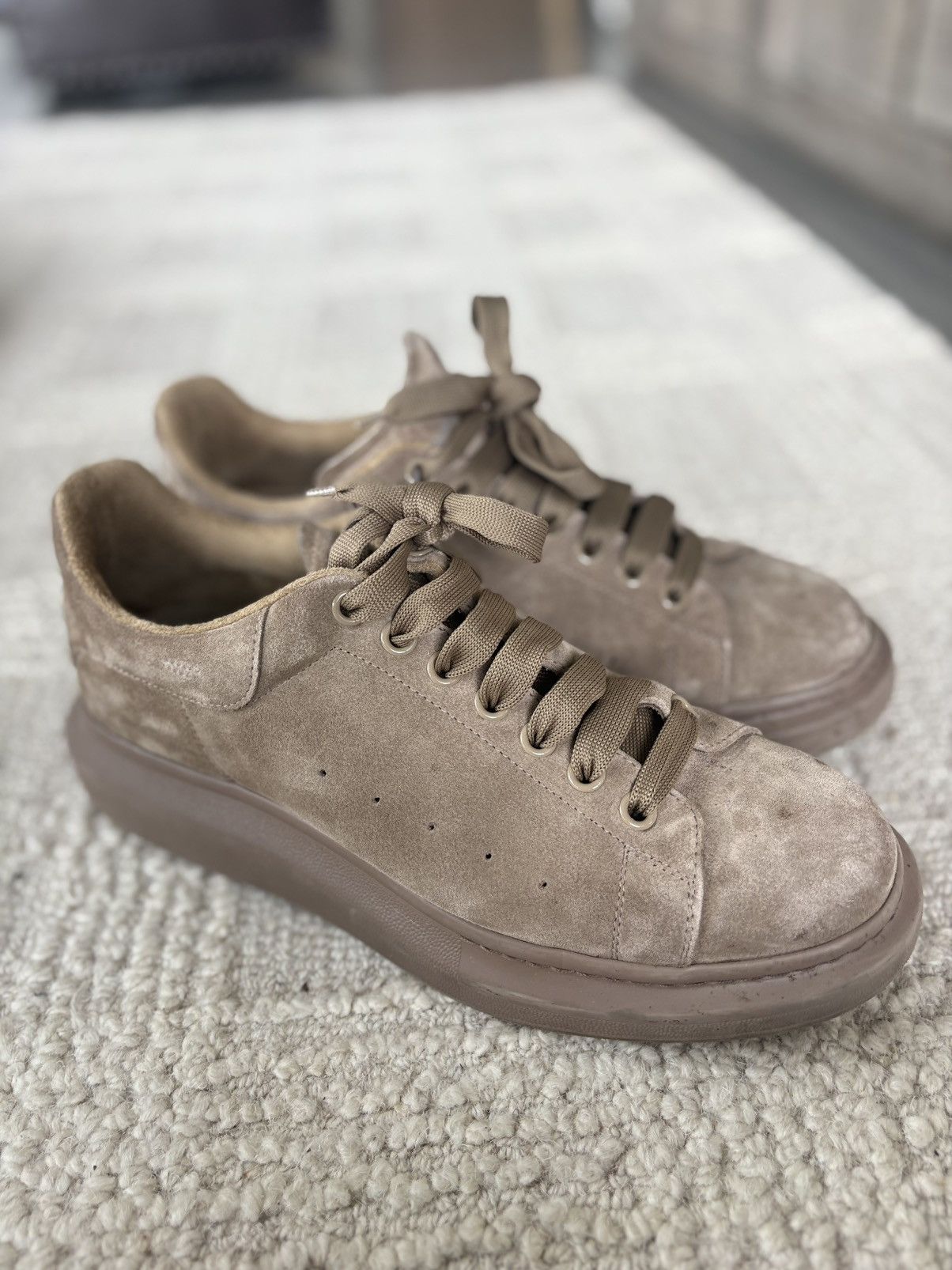Suede Alexander Mcqueen Sneakers