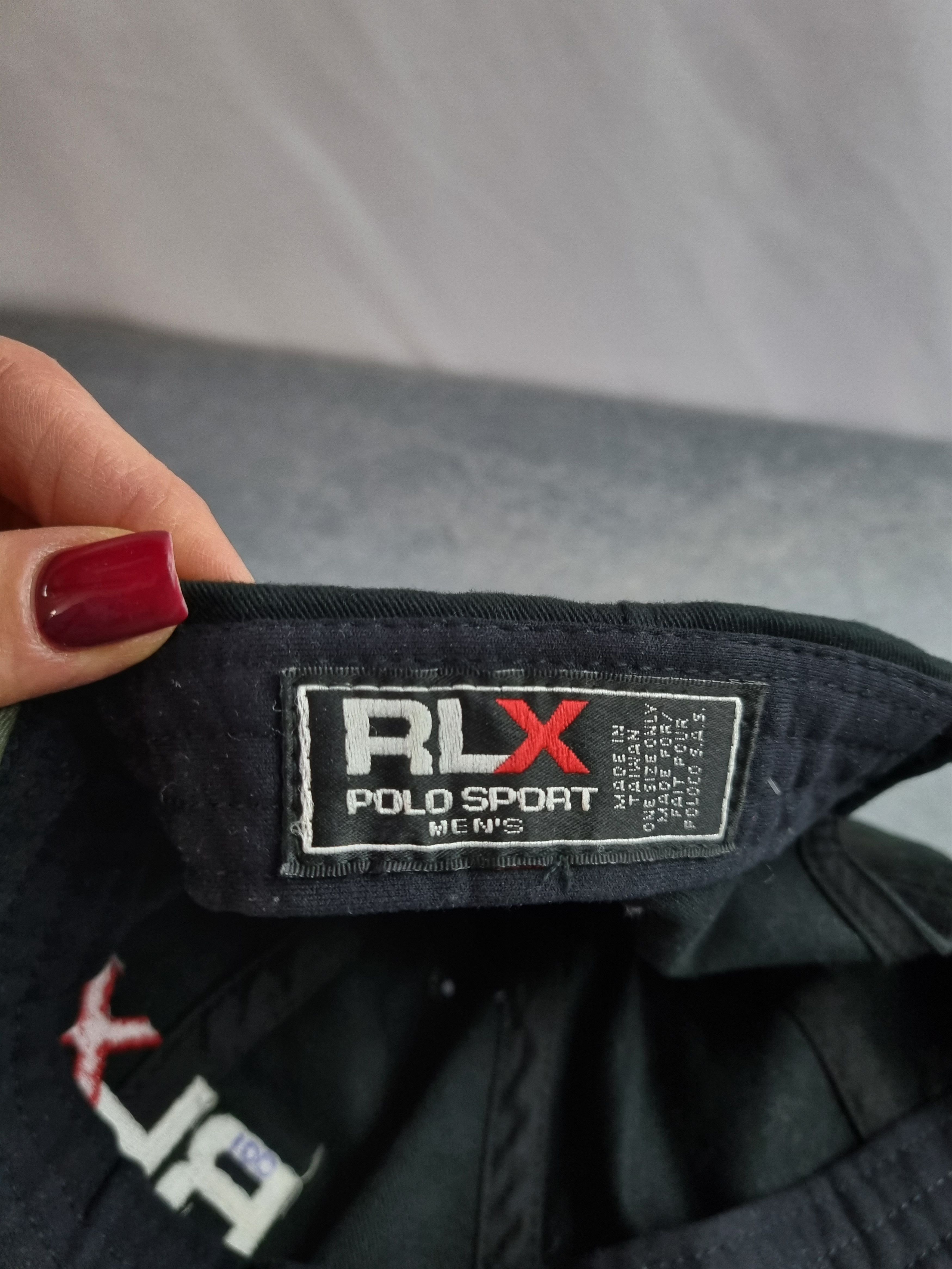 RLX Ralph Lauren × Ralph Lauren RLX Embroidered Big Logo Cap Size ONE SIZE - 8 Thumbnail