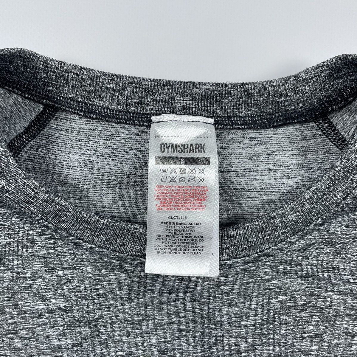 Gymshark Gymshark Crop Top Long sleeve Size S / US 4 / IT 40 - 5 Thumbnail