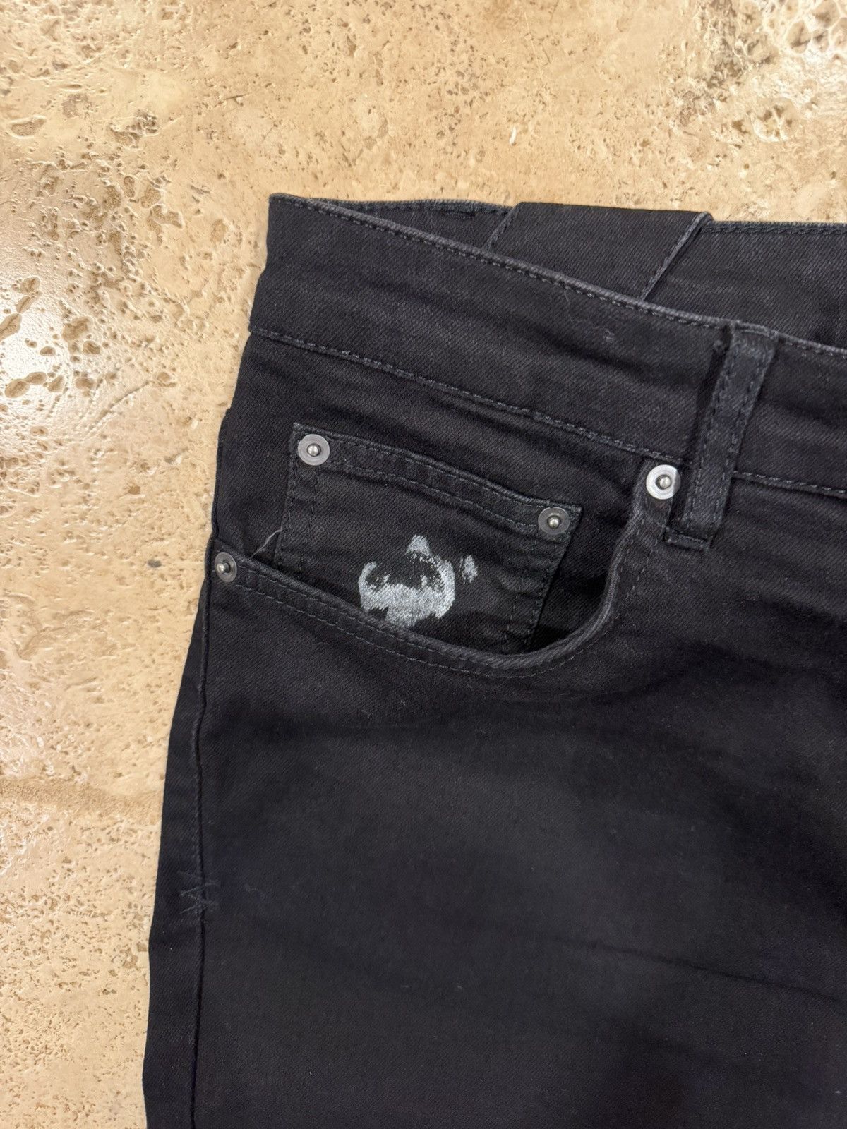 Ksubi Ksubi Black Denim Jeans Size US 38 / EU 54 - 4 Thumbnail