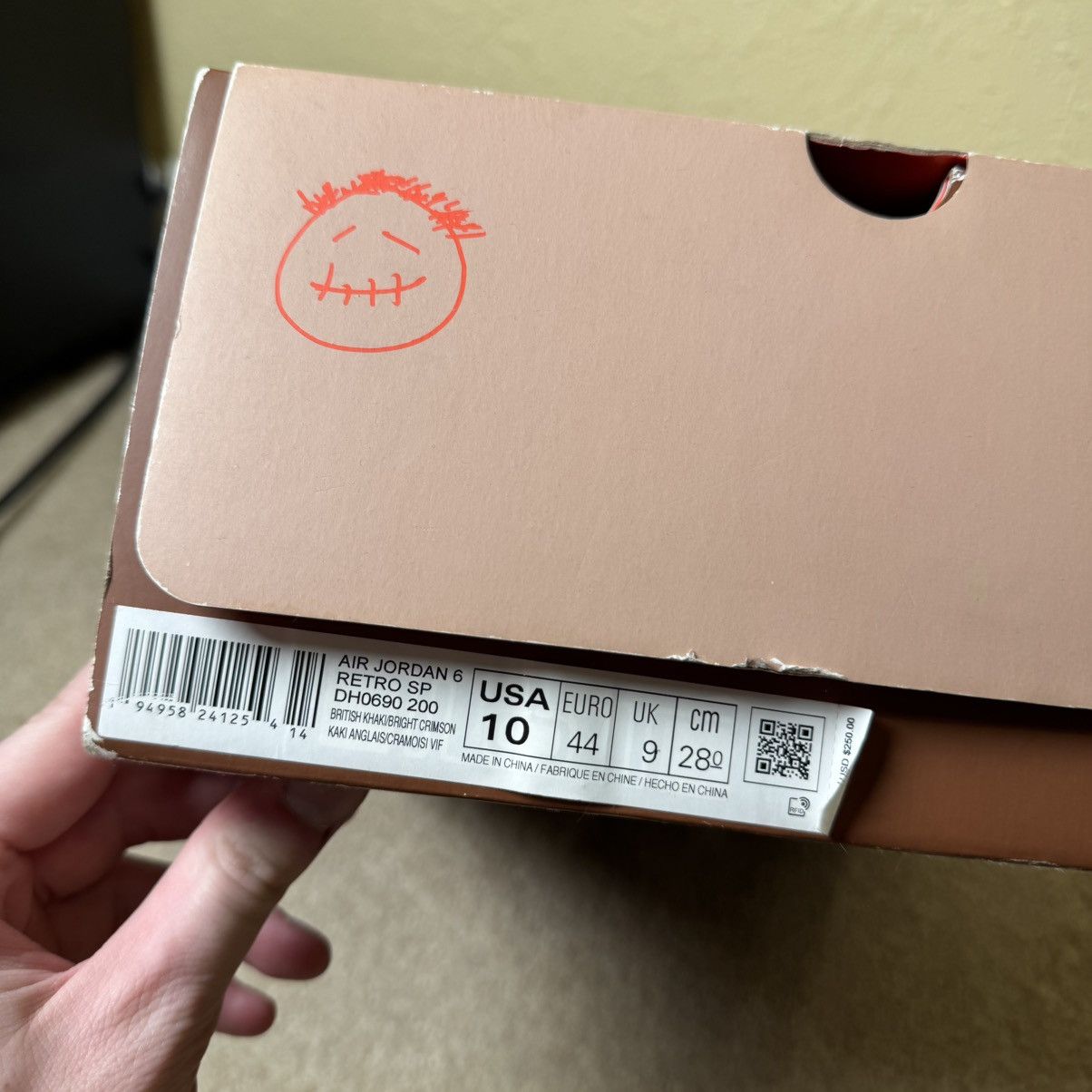 Jordan Brand × Travis Scott Jordan 6 Retro x Travis Scott British Khaki Size US 10 / EU 43 - 9 Thumbnail