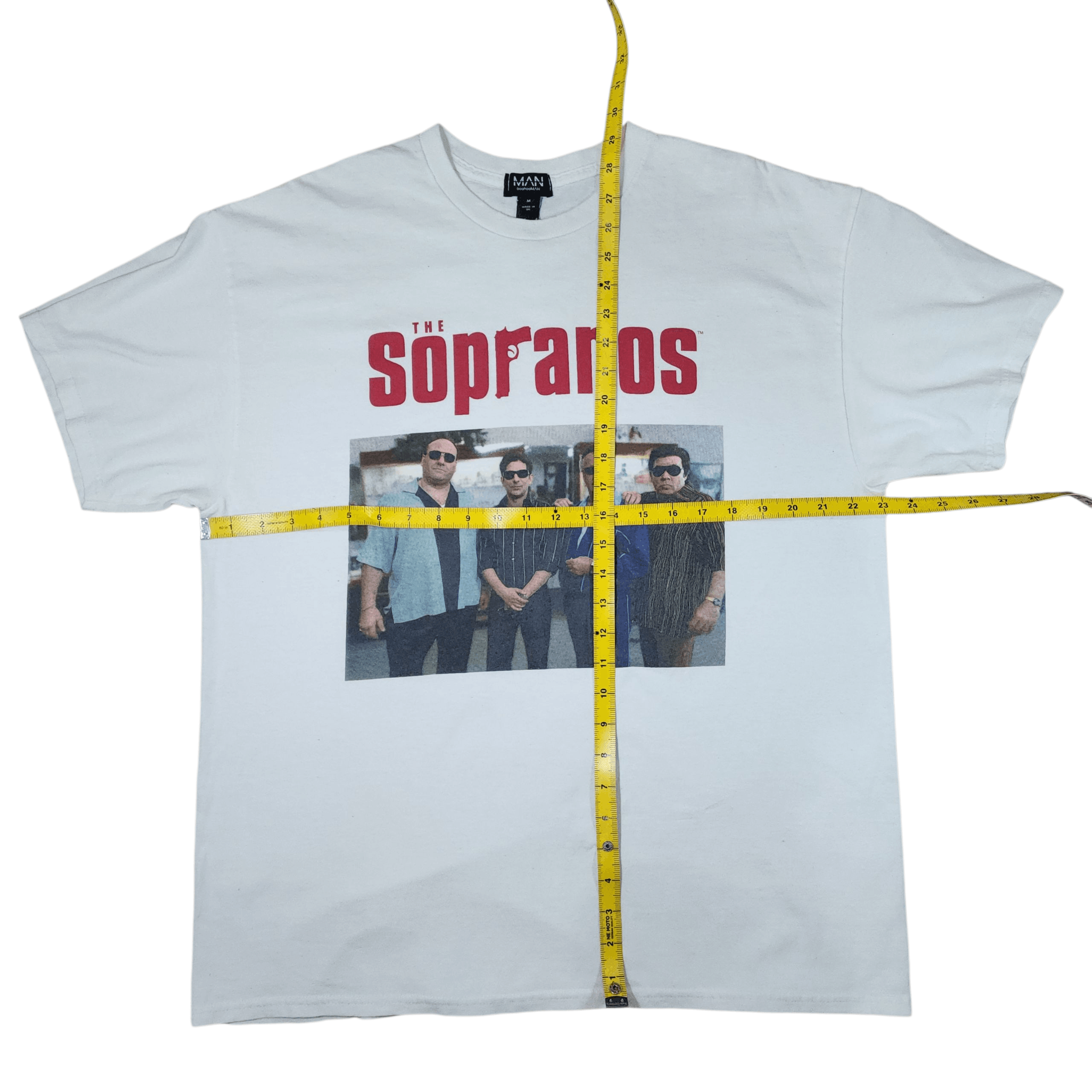 Other Rare The Sopranos T Shirt 99 00 HBO BoohooMAN Made In UK Size US XL / EU 56 / 4 - 5 Thumbnail