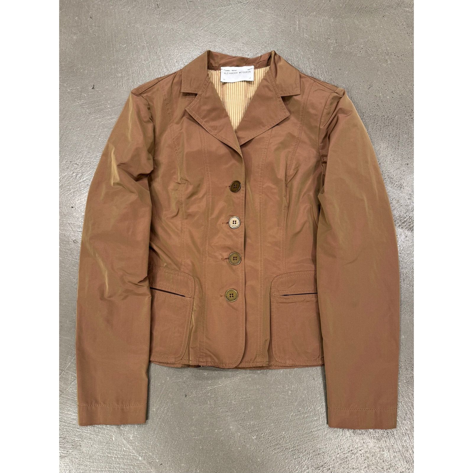 1990s Alexander McQueen iridescent blazer