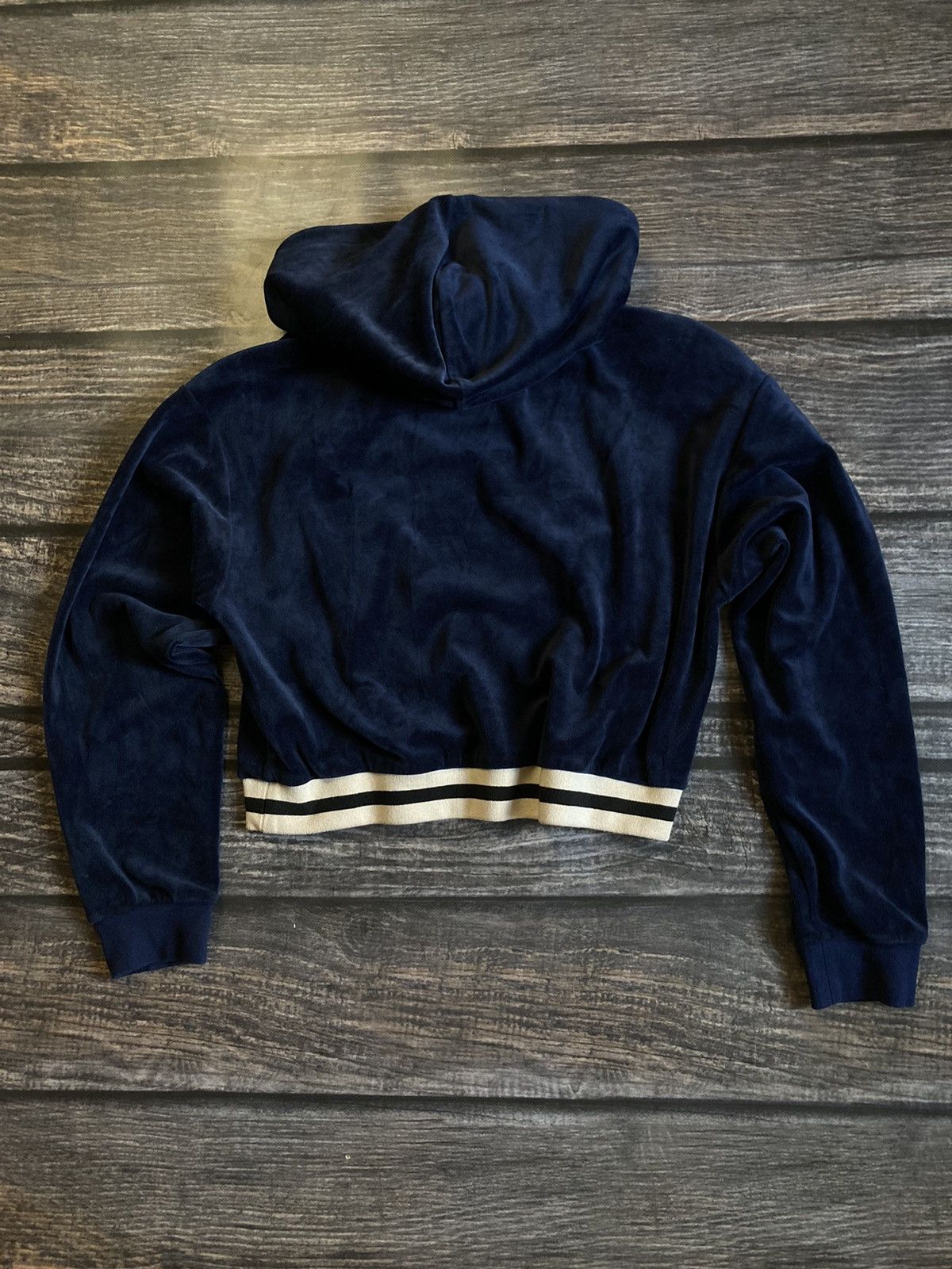 Juicy Couture JUICY COUTURE VELOUR HOODIE BLACK LABEL Size M / US 6-8 / IT 42-44 - 8 Thumbnail