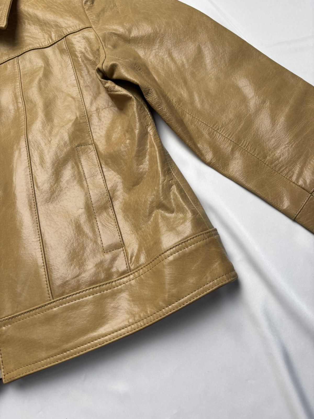 Vintage Yes or No vintage leather jacket Size S / US 4 / IT 40 - 6 Thumbnail