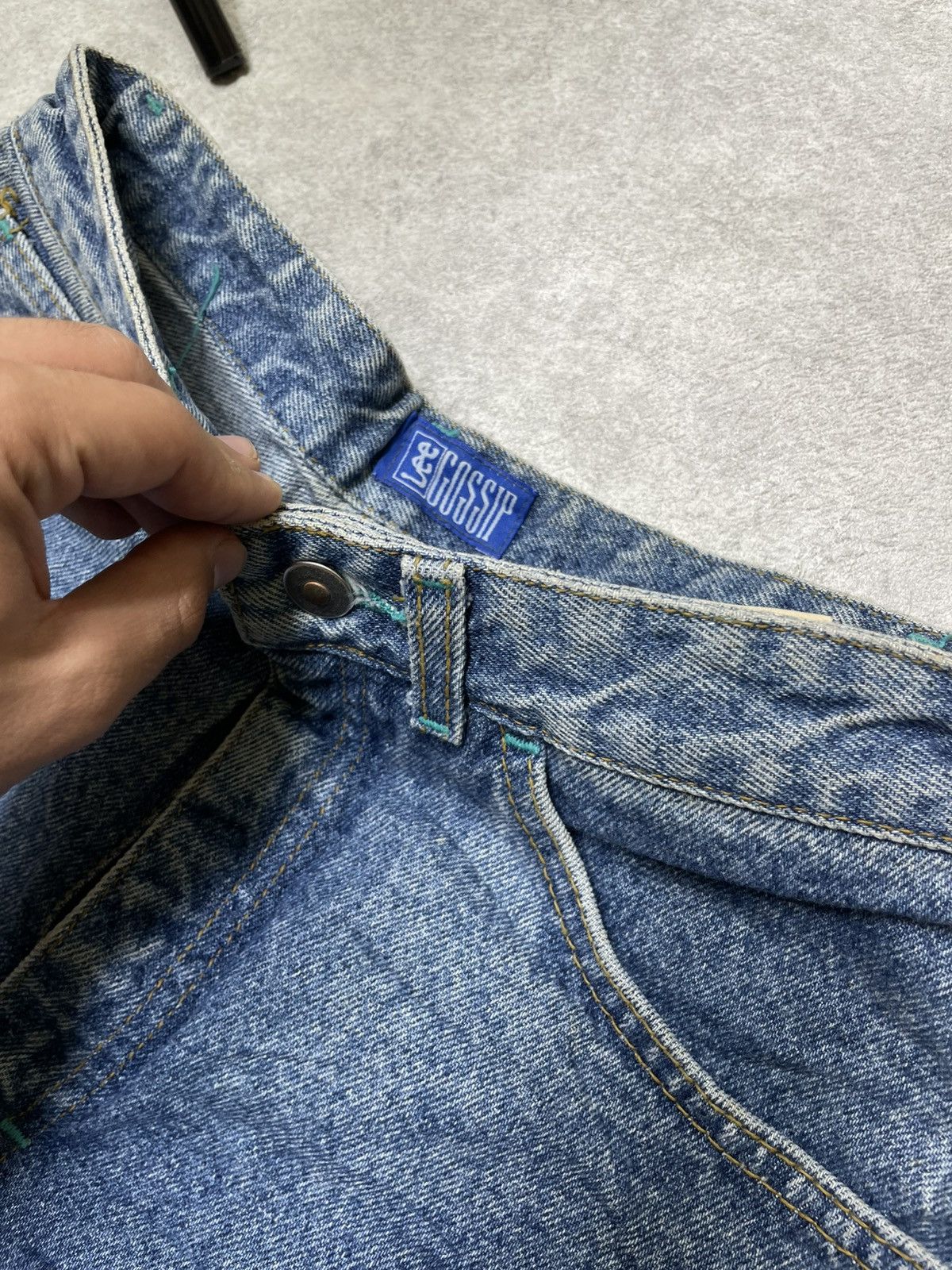 Japanese Brand × Lee × Vintage Vintage Lee Gossip Jeans – 90s Workwear Americana Size US 30 / EU 46 - 6 Thumbnail