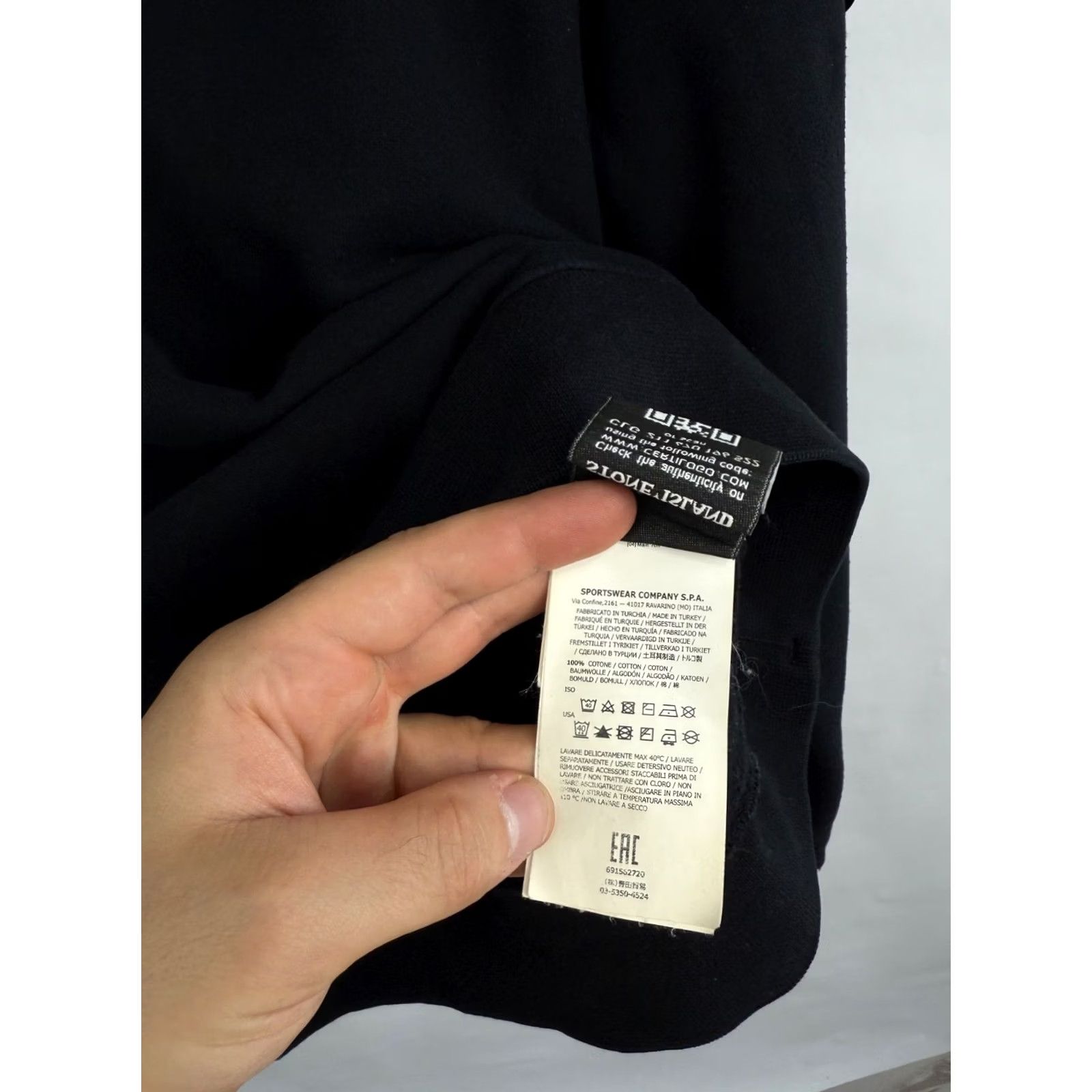Stone Island Stone Island Sweatshirt Men S Retro Hype Y2K Black Size US S / EU 44-46 / 1 - 8 Thumbnail