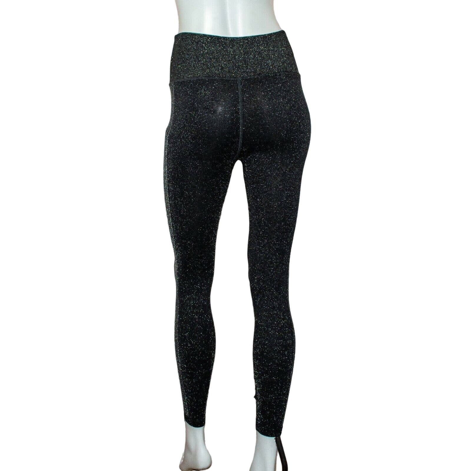 Good American GOOD AMERICAN Women's Side Panel Leggings Metallic Size 25" / US 0 / IT 36 - 4 Thumbnail