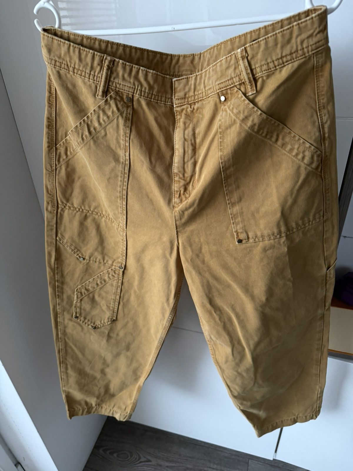 Allsaints Allsaints Mens Dessa Trouser Carpenter Opium Jeans Size US 31 - 9 Thumbnail