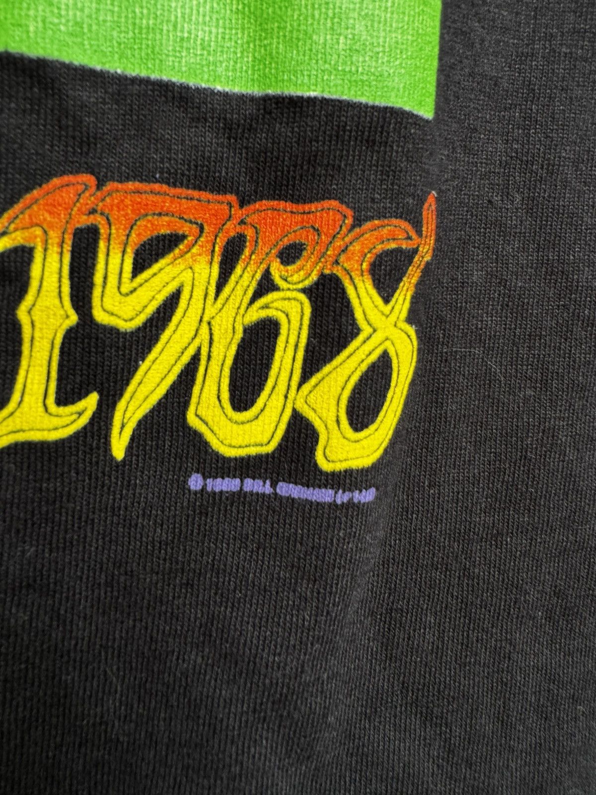 Vintage Vintage 90s Jimi Hendrix Experience Band Rock Black T-shirt Size US XL / EU 56 / 4 - 6 Thumbnail