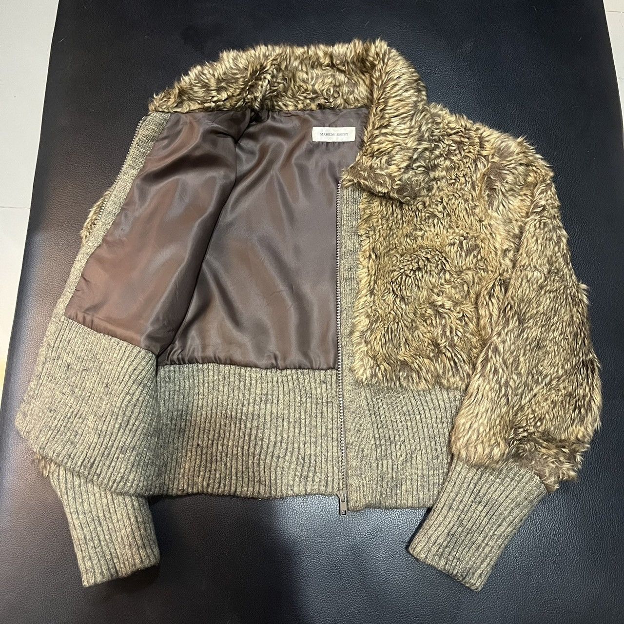 If Six Was Nine MARIENE JOBERT Faux Fur Jacket If6was9 LGB Yohji CDG Style Size XS / US 0-2 / IT 36-38 - 5 Thumbnail