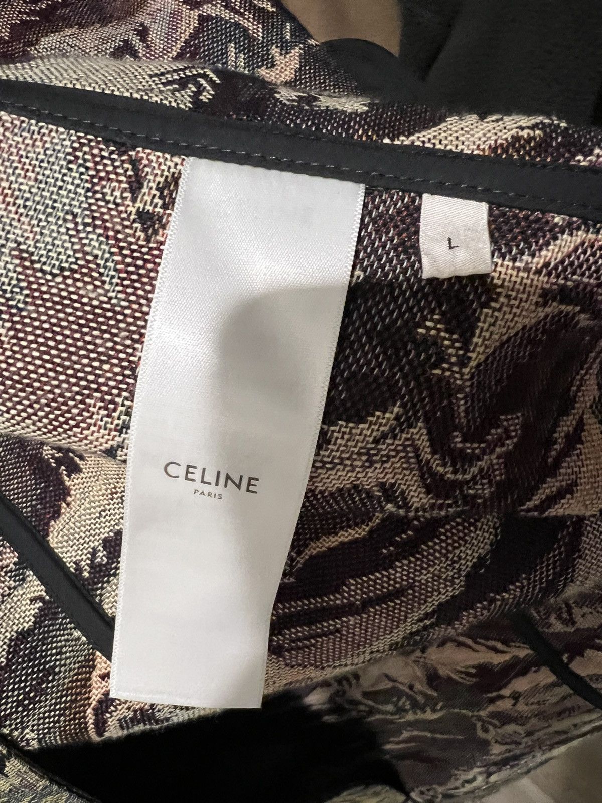 Celine Celine MILITARY PARKA WITH CAMARGUE TAPESTRY Size US L / EU 52-54 / 3 - 7 Thumbnail